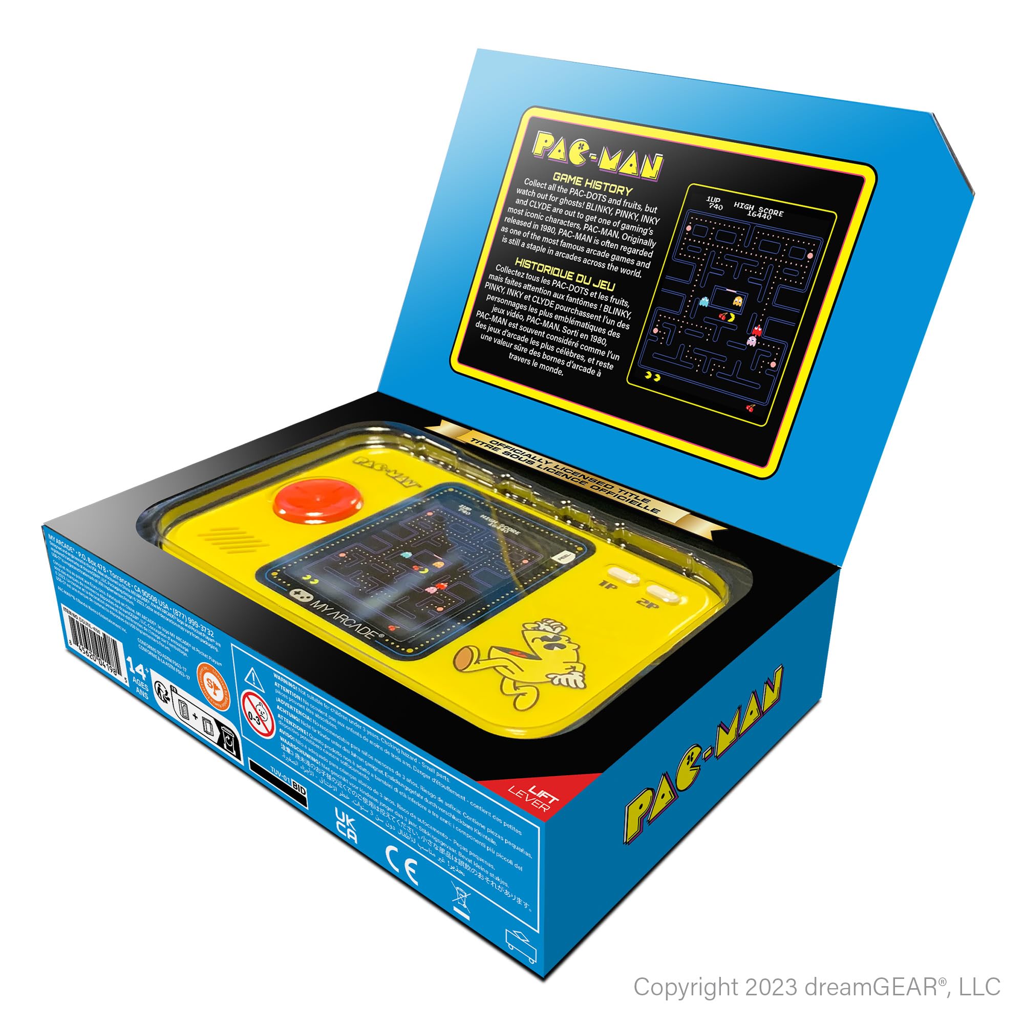 My Arcade Pocket Player Pro (Pac-Man) Toy My Arcade