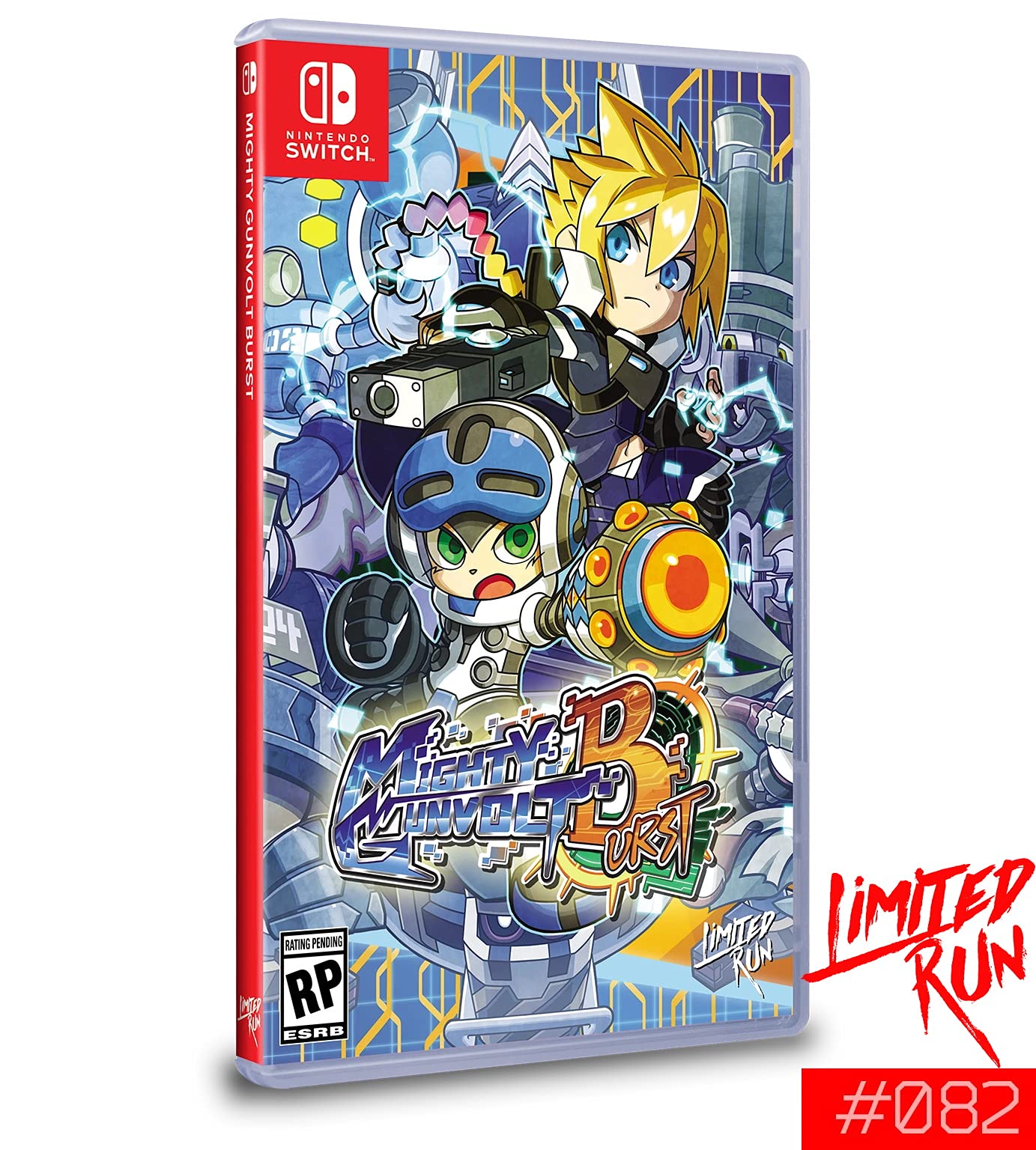 Mighty Gunvolt Burst (Limited Run Games #082) - (NSW) Nintendo Switch [Pre-Owned]