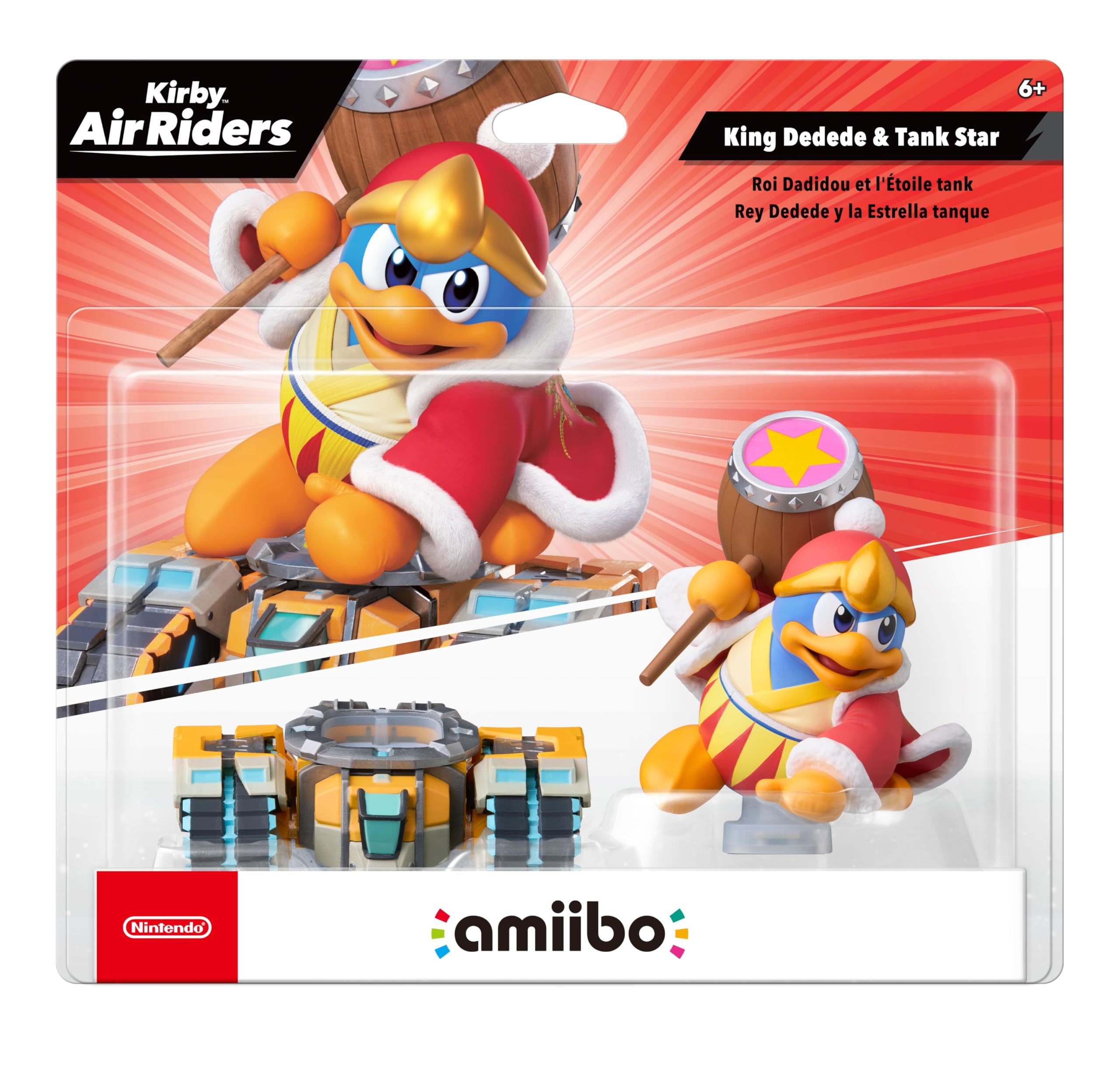 amiibo - King Dedede & Tank Star - Kirby Air Riders Series