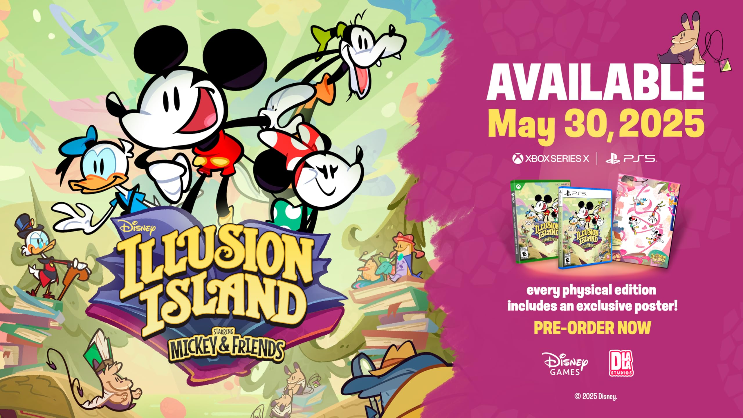 Disney Illusion Island Starring Mickey & Friends - (PS5) PlayStation 5 Video Games Nighthawk Interactive