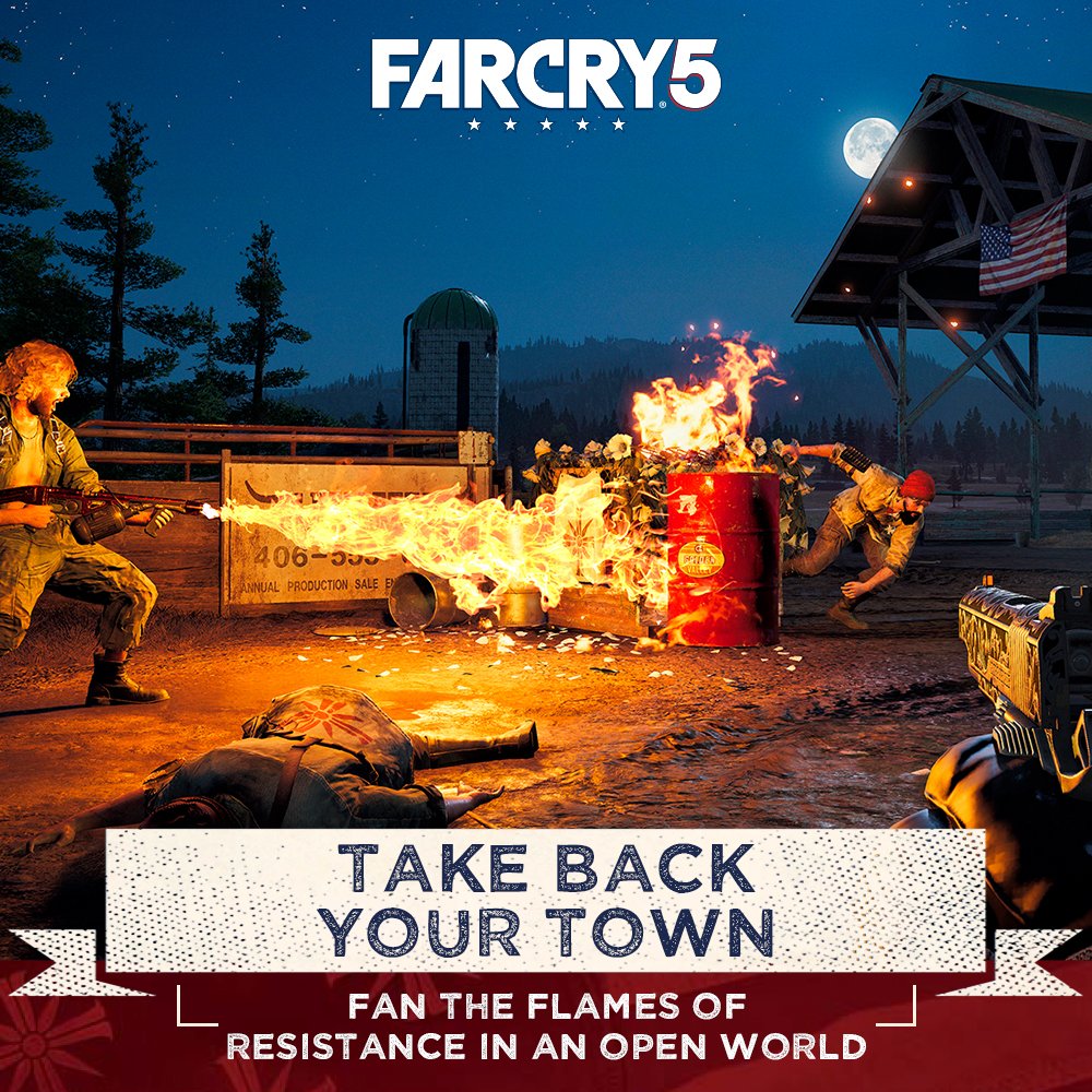 Far Cry 5 - (PS4) PlayStation 4 Video Games Ubisoft