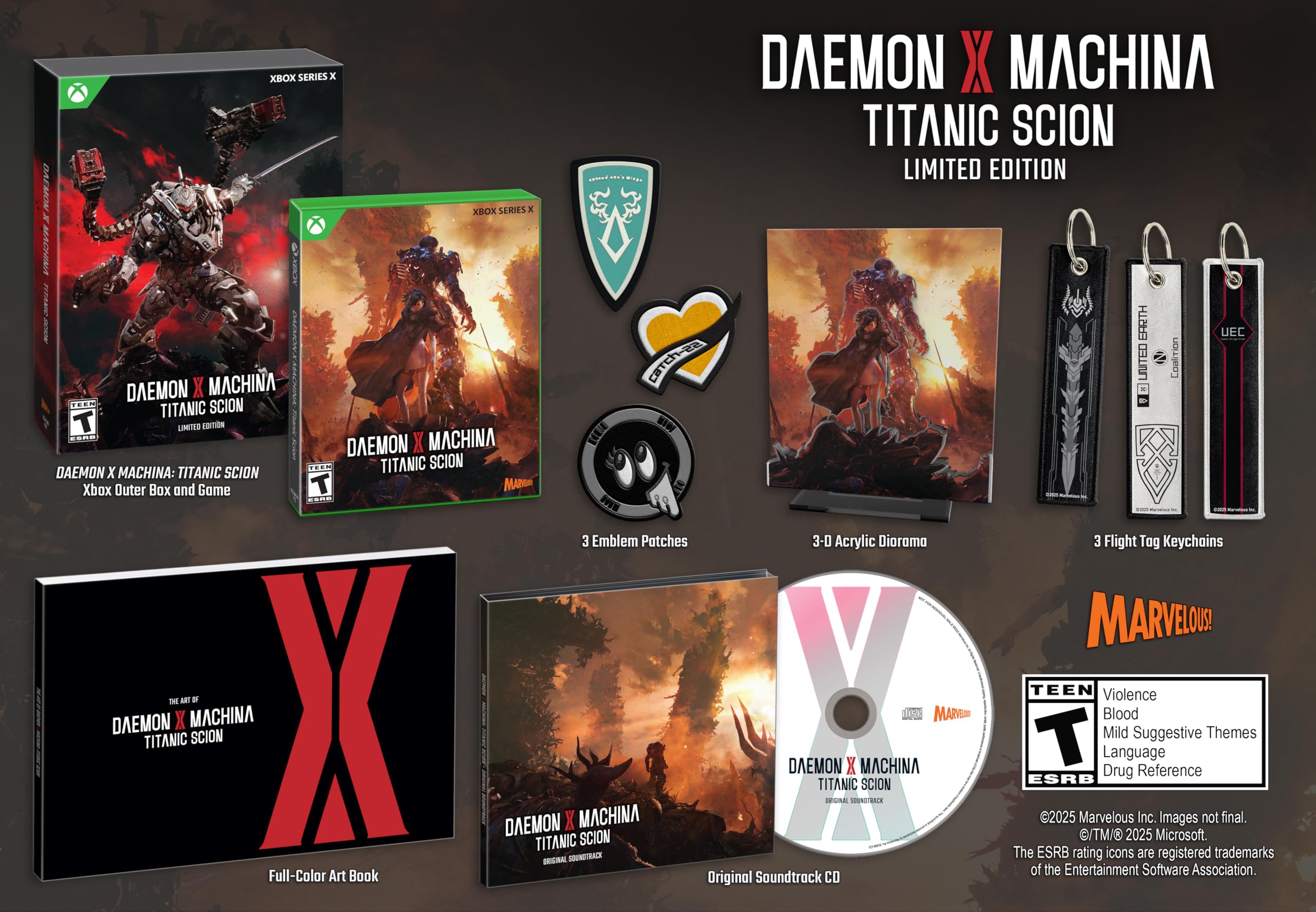 DAEMON X MACHINA: Titanic Scion (Limited Edition) - (XSX) Xbox Series X Video Games Xseed Games