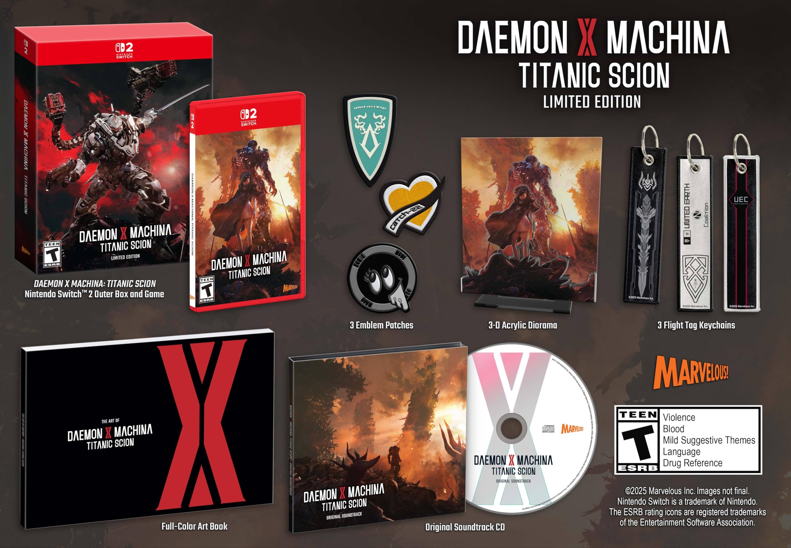 Daemon X Machina: Titanic Scion (Limited Edition) - (NS2) Nintendo Switch 2 Video Games Xseed Games