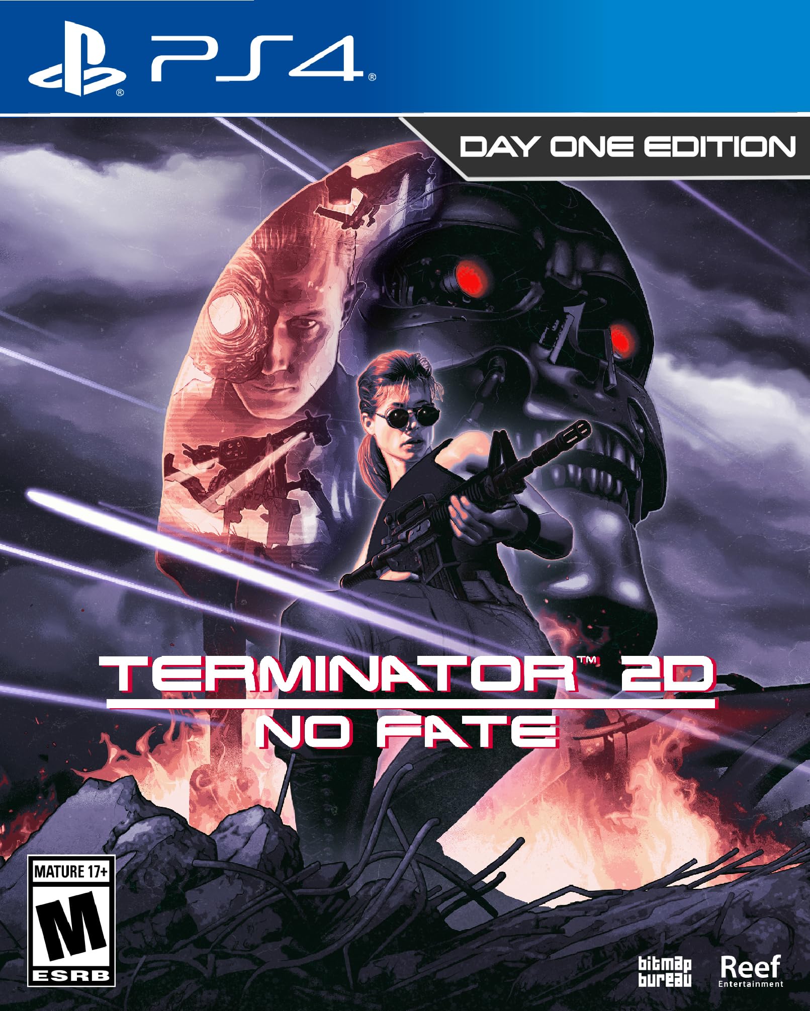 Terminator 2D: NO FATE Day One Edition - (PS4) PlayStation 4 Video Games Reef Entertainment