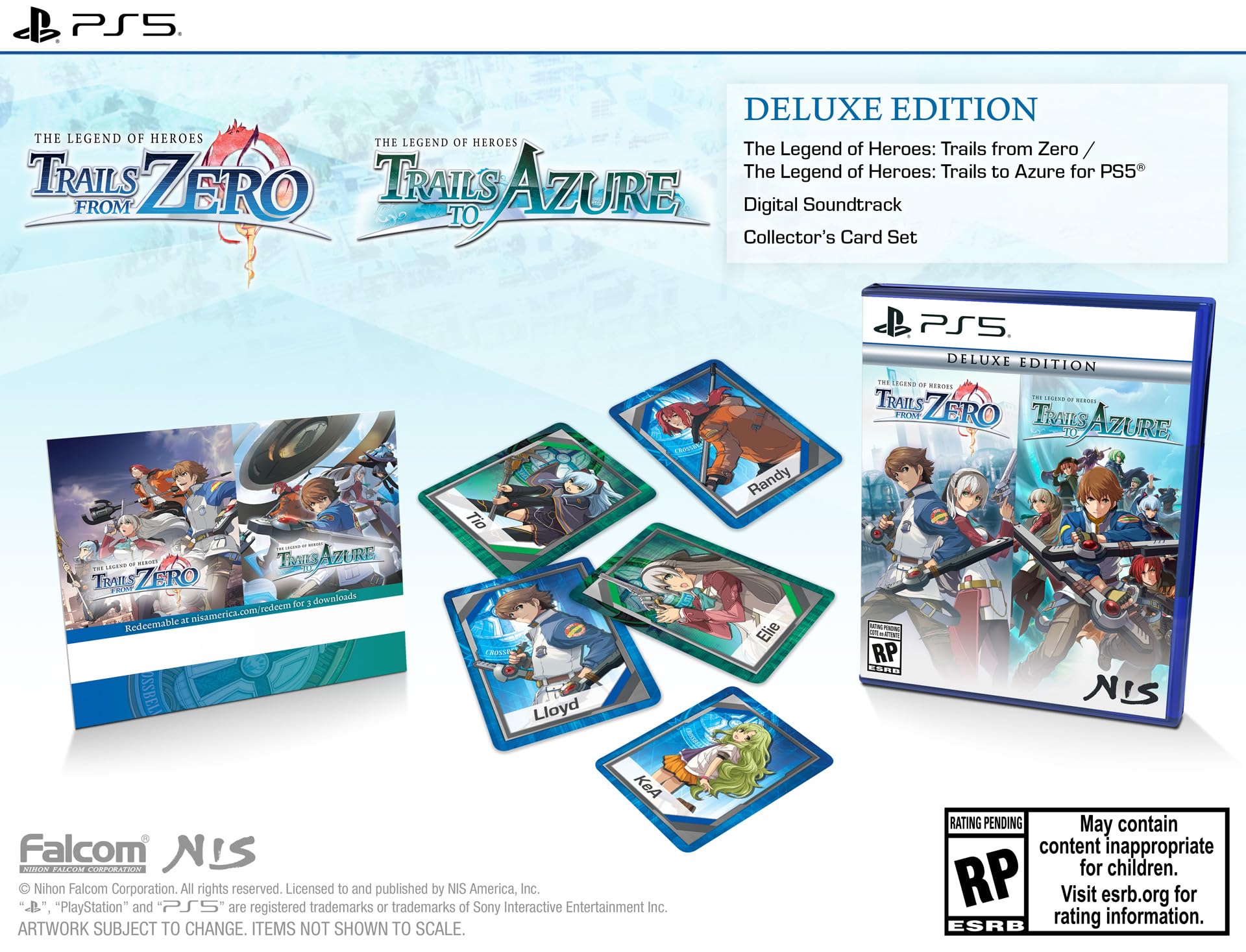 The Legend of Heroes: Trails from Zero / Trails to Azure (Deluxe Edition) - (PS5) PlayStation 5