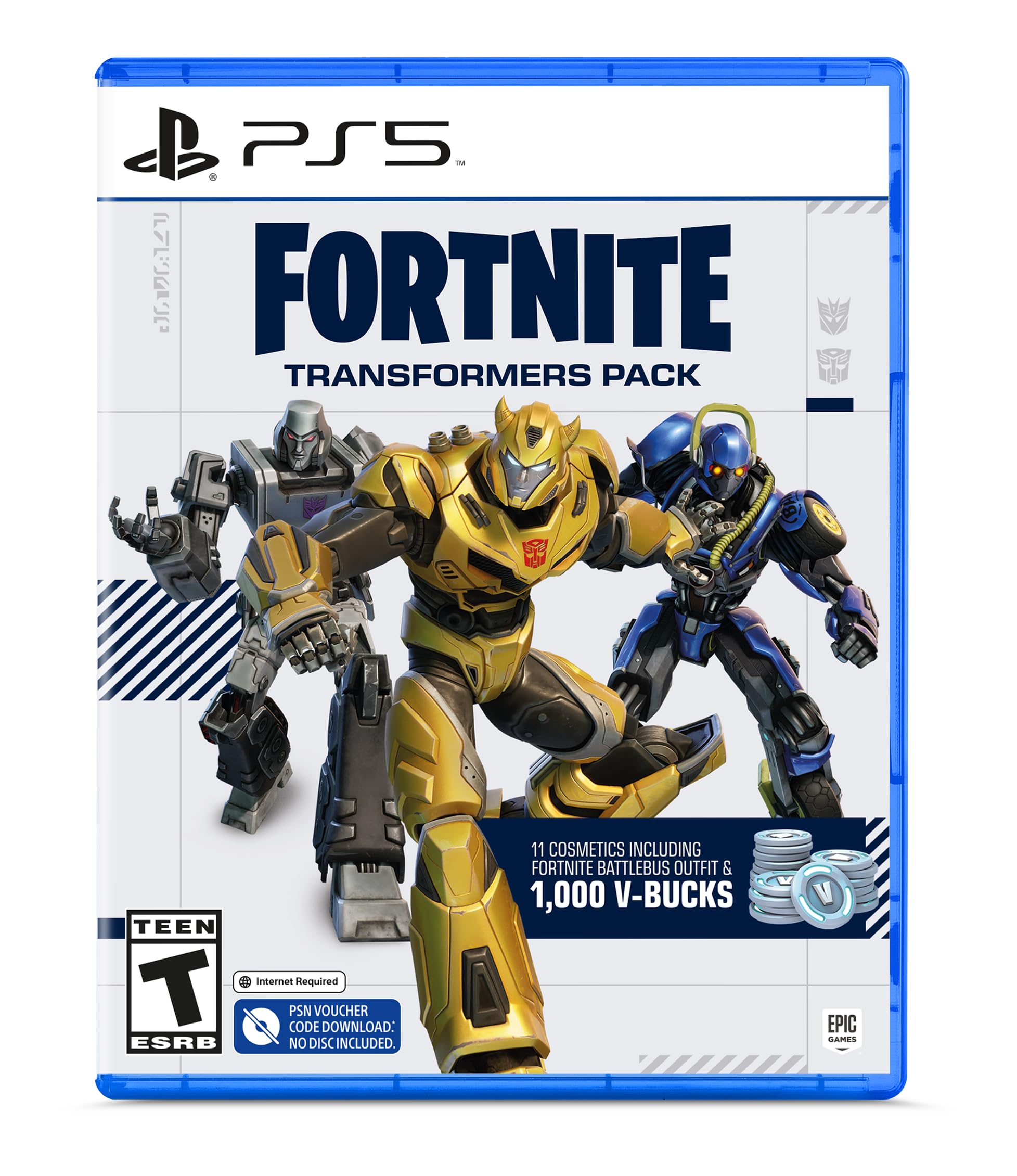 Fortnite - Transformers Pack - (PS5) PlayStation 5 Video Games Epic Games   