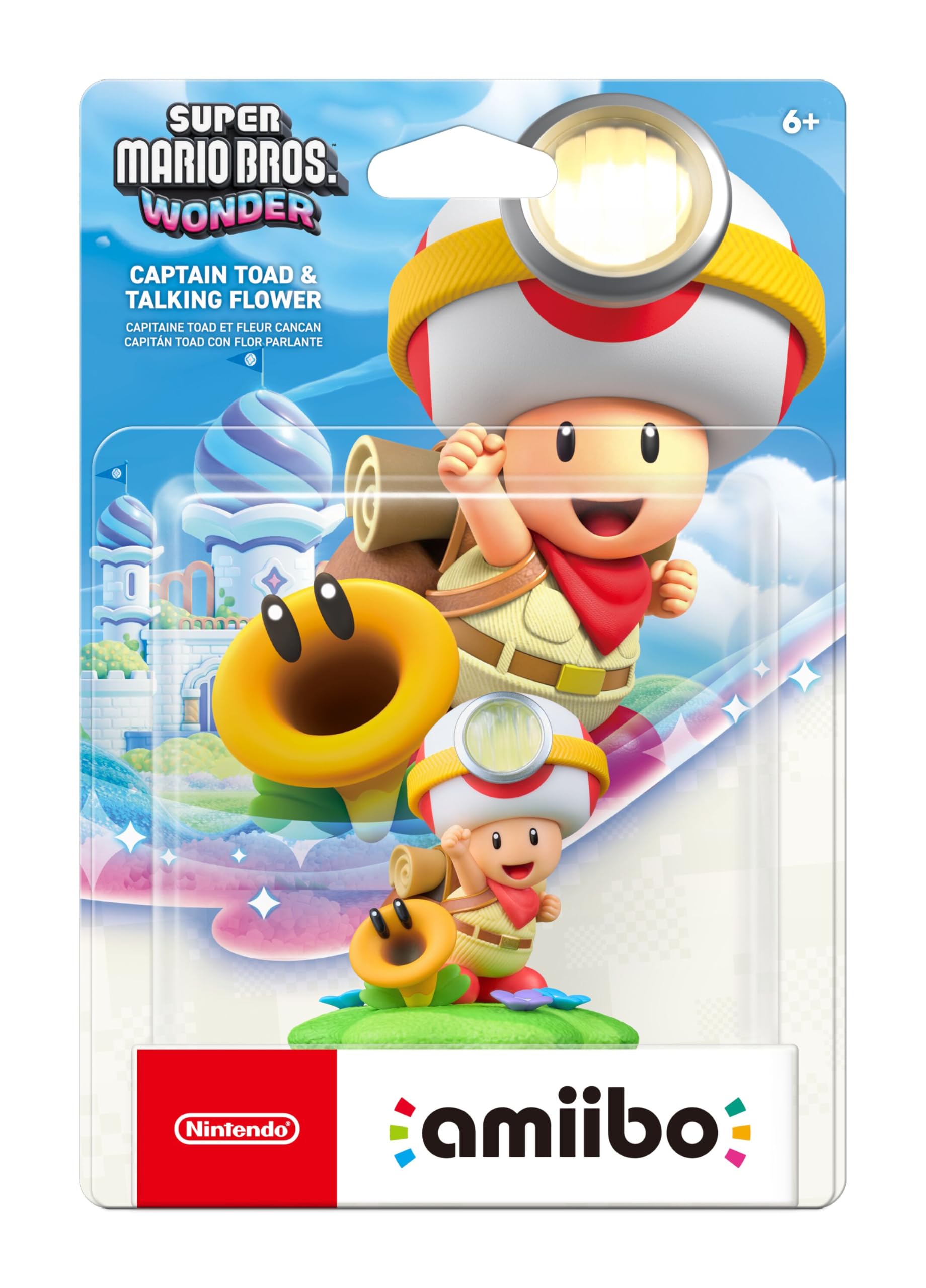 amiibo™ - Captain Toad & Talking Flower - Super Mario Bros.™ Wonder Series