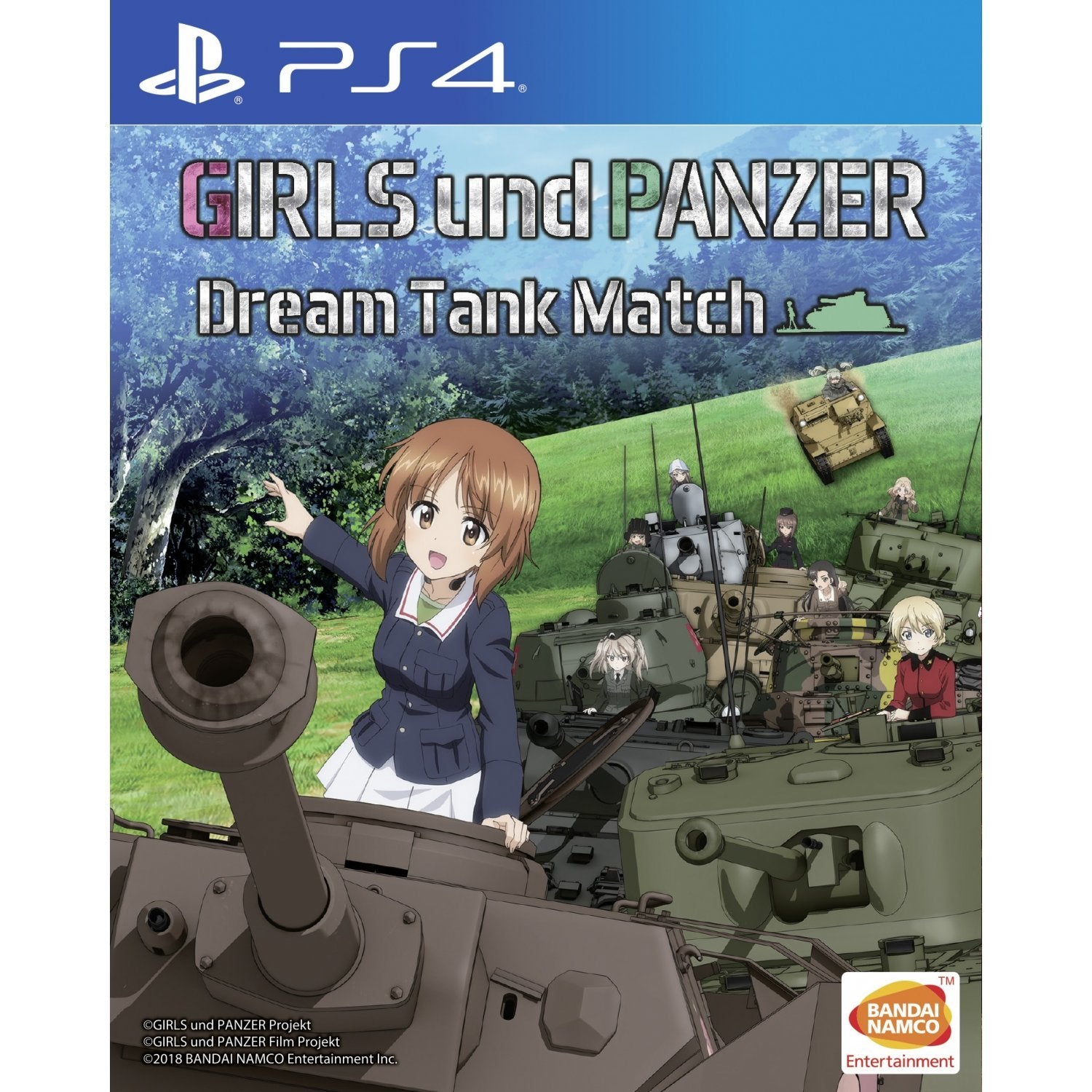 Girls und Panzer: Dream Tank Match (English Subtitles) - (PS4) PlayStation 4 [Pre-Owned] (Asia Import) Video Games BANDAI NAMCO Entertainment   