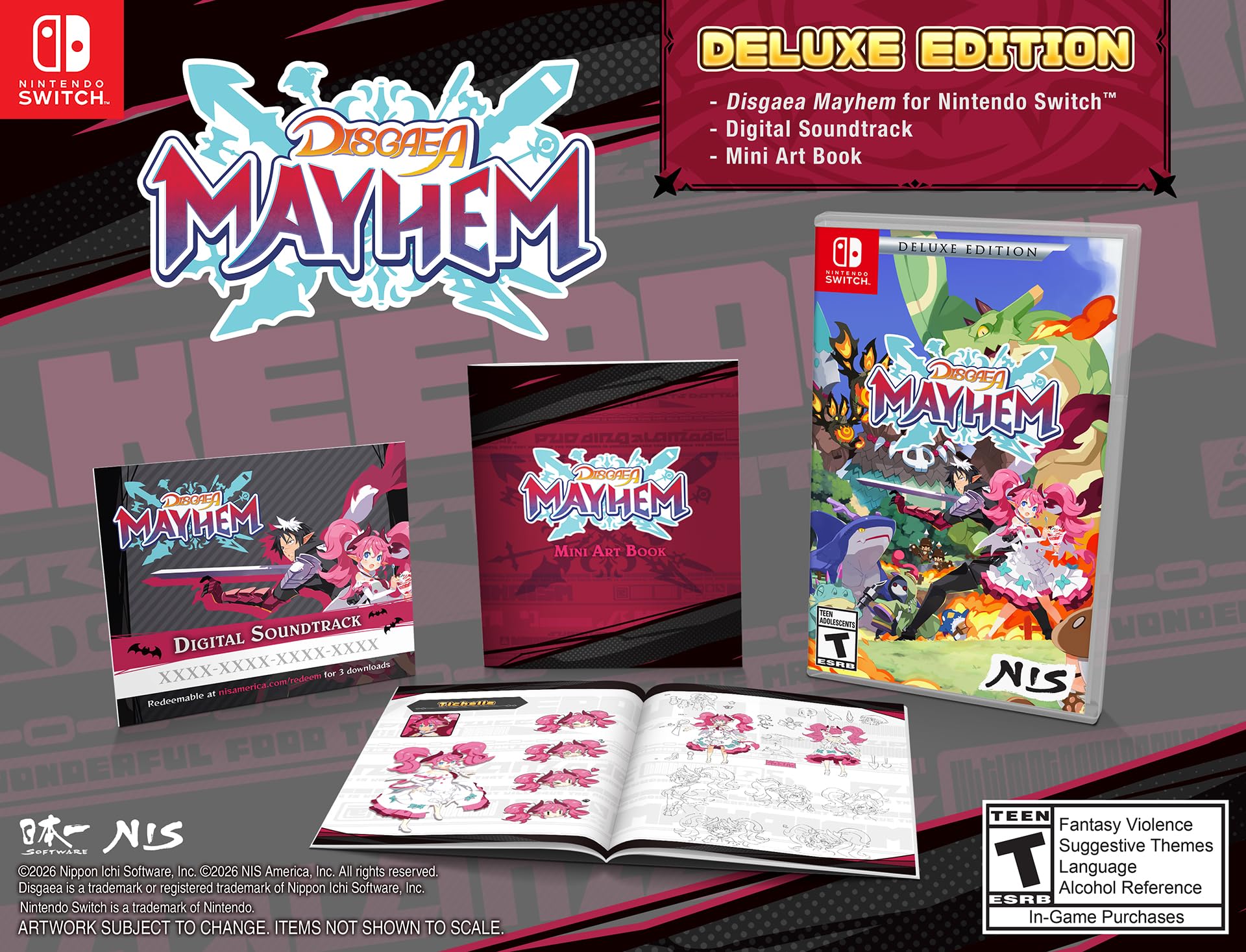Disgaea Mayhem (Deluxe Edition) - (NSW) Nintendo Switch Video Games NIS America