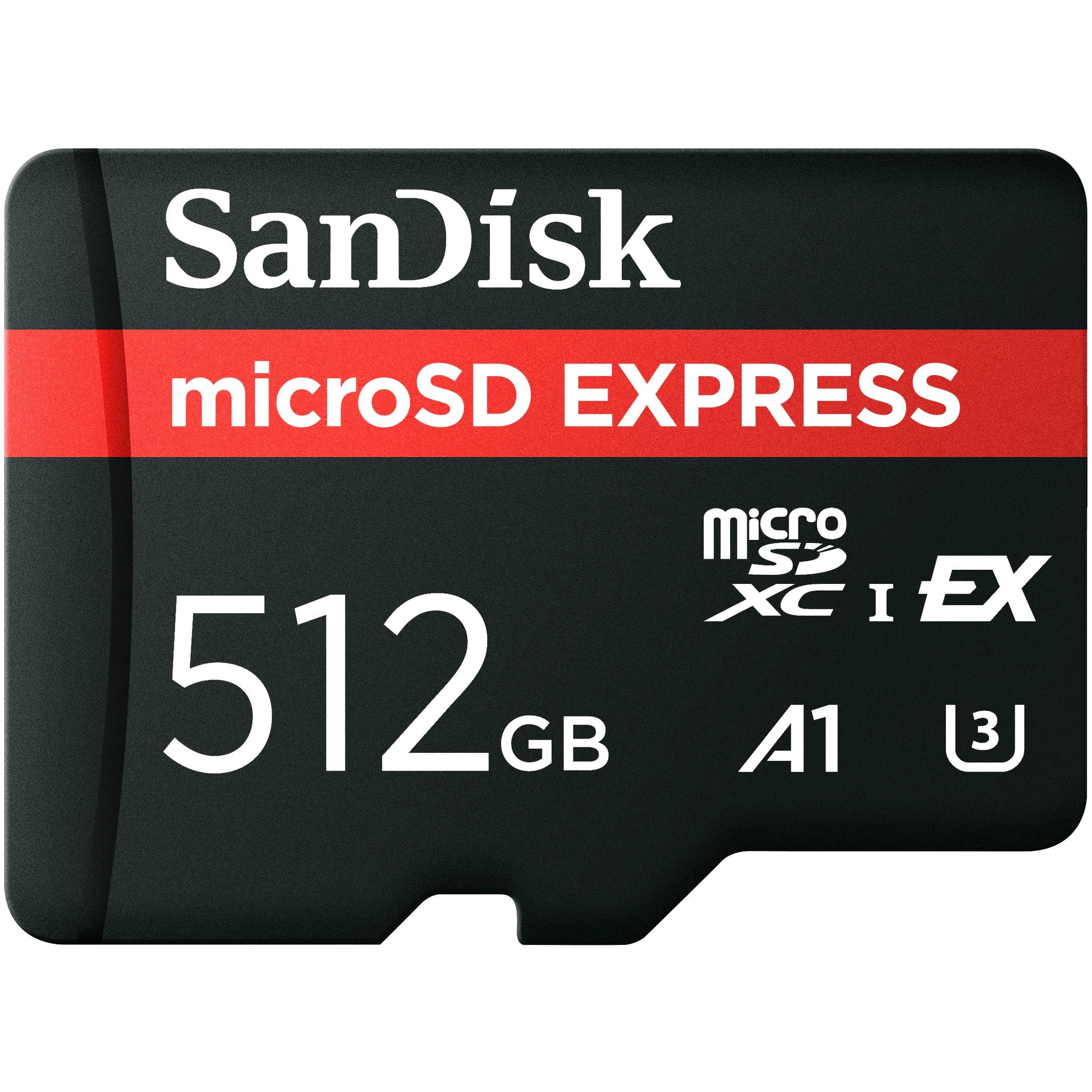 SanDisk 512GB microSD Express microSD Card - (NS2) Nintendo Switch 2 ACCESSORIES SanDisk