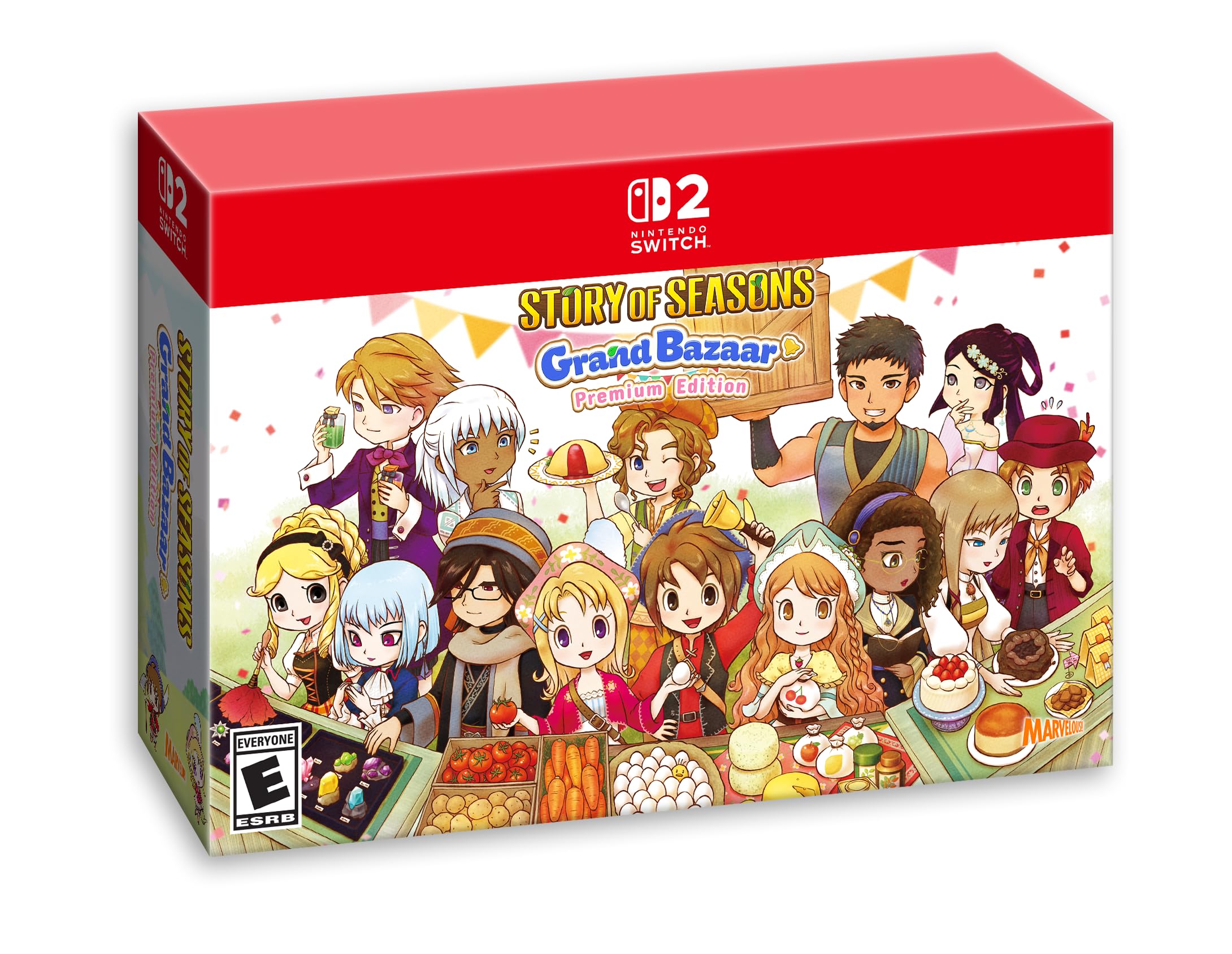 Story of Seasons Grand Bazaar (Premium Edition) - (NS2) Nintendo Switch 2 Video Games XSEED Games