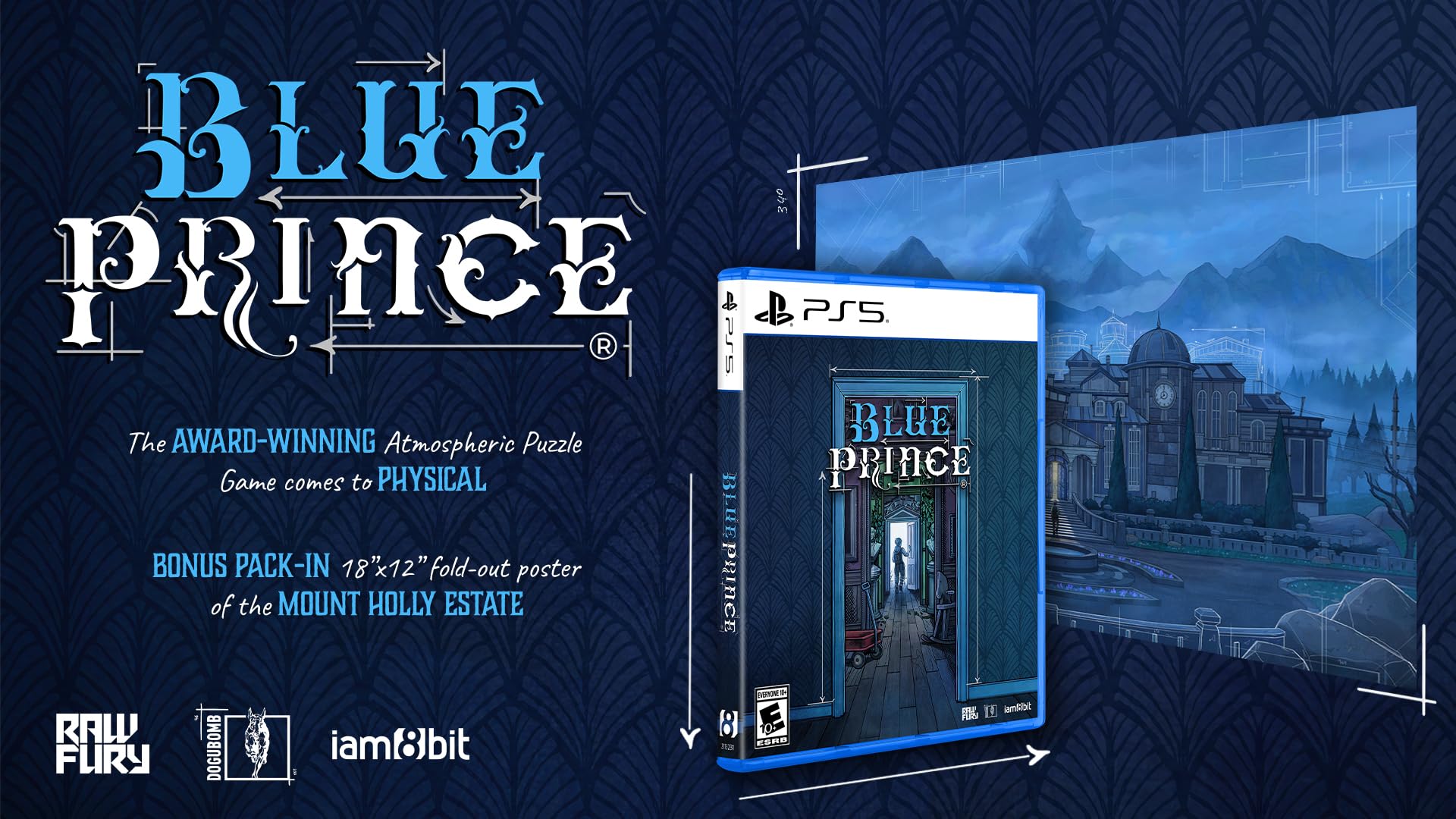 Blue Prince Day One Edition - (PS5) Playstation 5 Video Games iam8bit