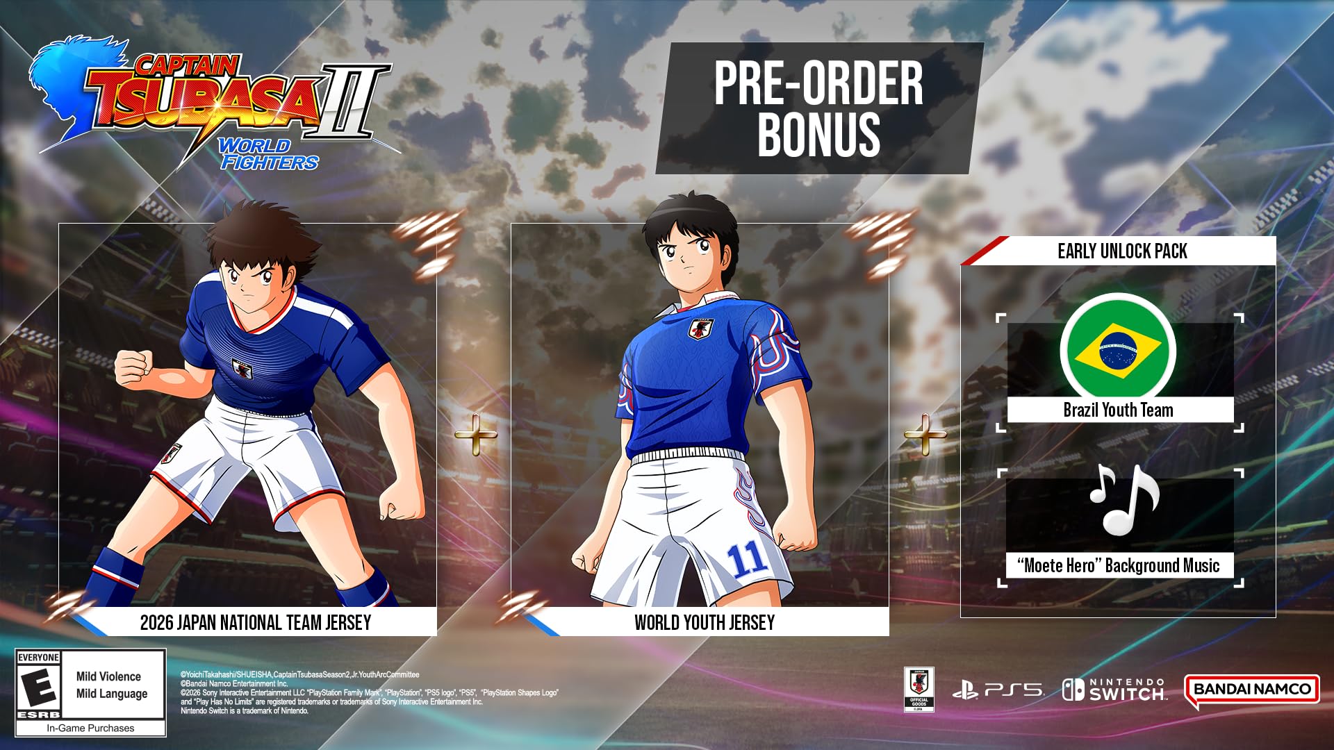 Captain Tsubasa II: World Fighters - (NSW) Nintendo Switch