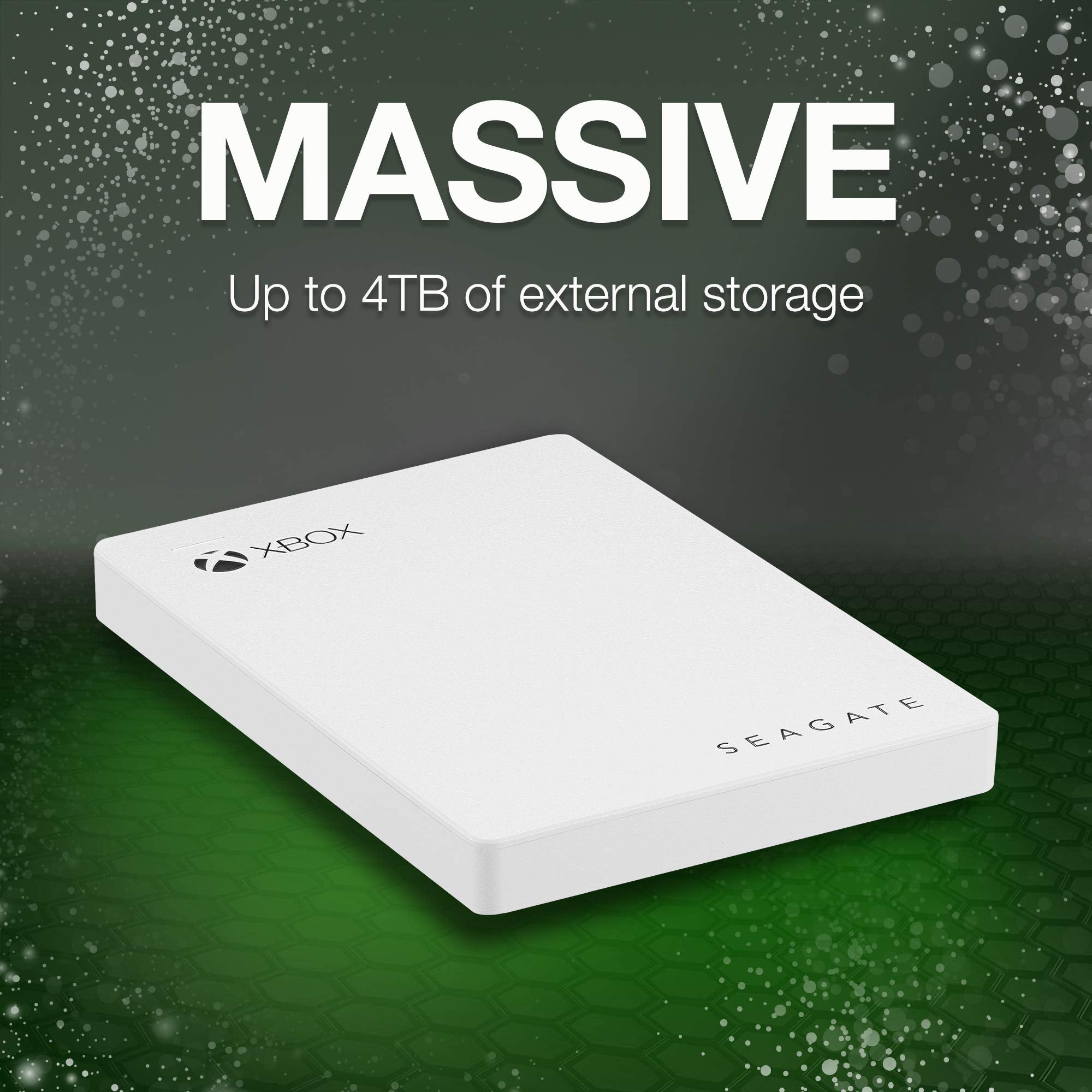 Seagate Game Drive for Xbox Game Pass Special Edition 4TB (White - (XB1) Xbox One ACCESSORIES Seagate