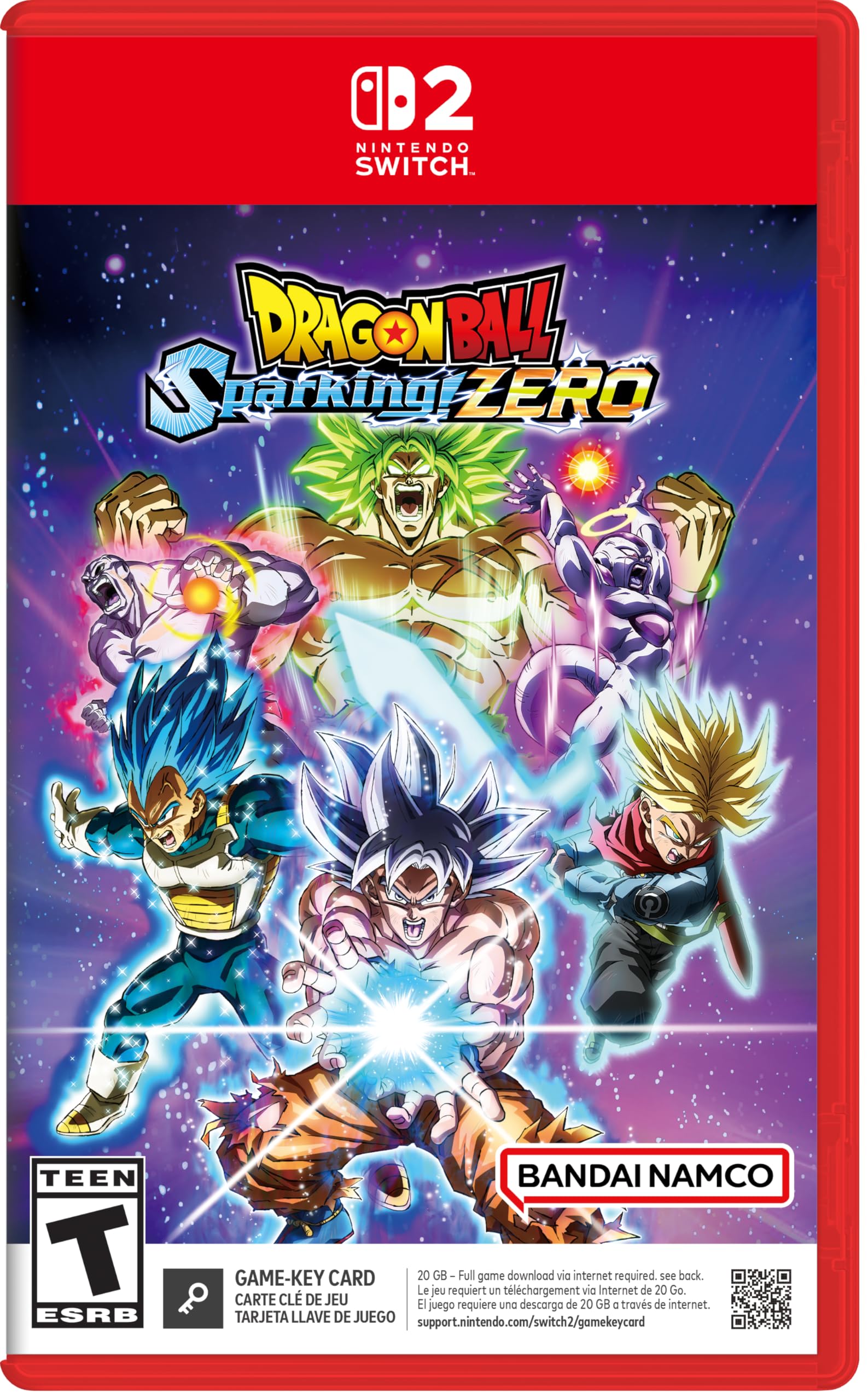 DRAGON BALL: Sparking! ZERO - Nintendo Switch 2 Video Games Bandai Namco
