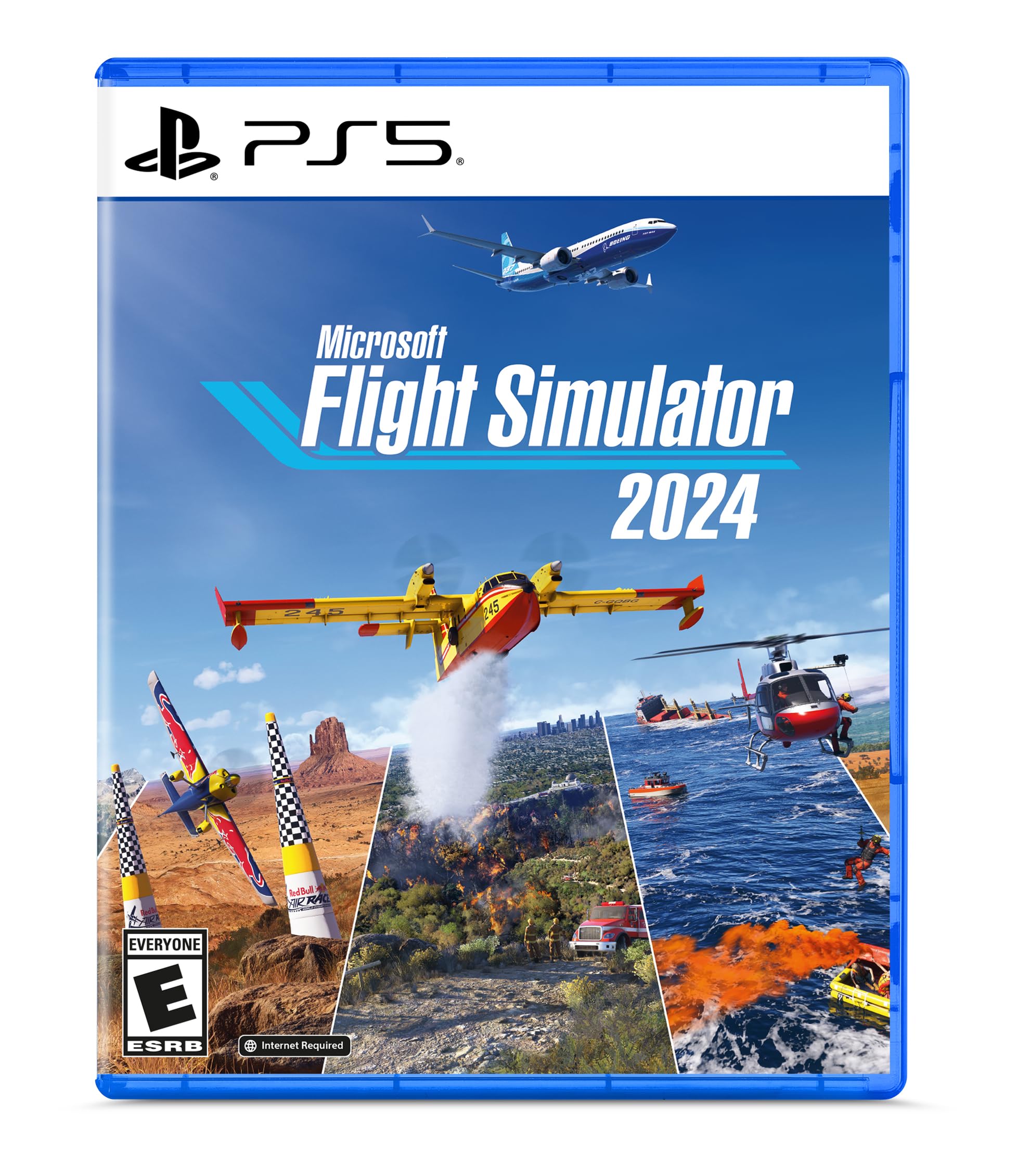 Microsoft Flight Simulator 2024 - (PS5) PlayStation 5 Video Games Microsoft