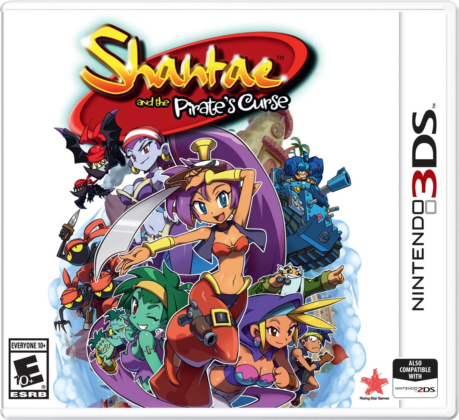 Shantae and the Pirate's Curse - Nintendo 3DS [Pre-Owned] Video Games Maximum Games