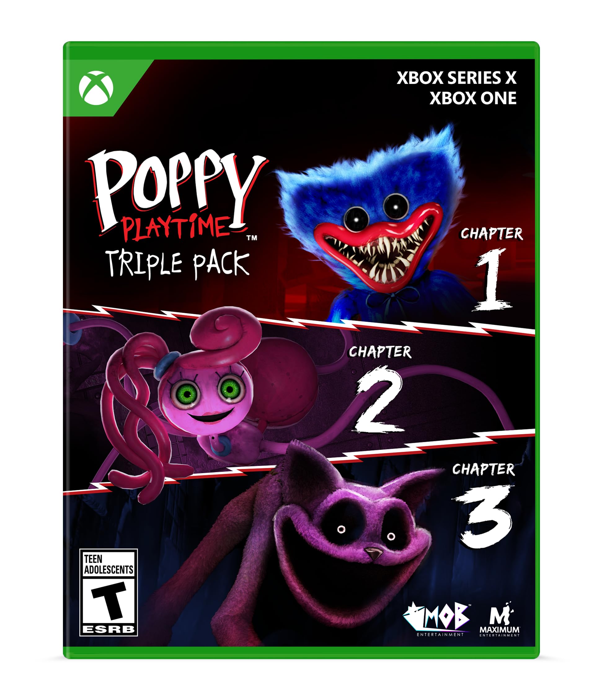 Poppy Playtime Triple Pack - (XSX) Xbox Seriex X Video Games Maximum Entertainment