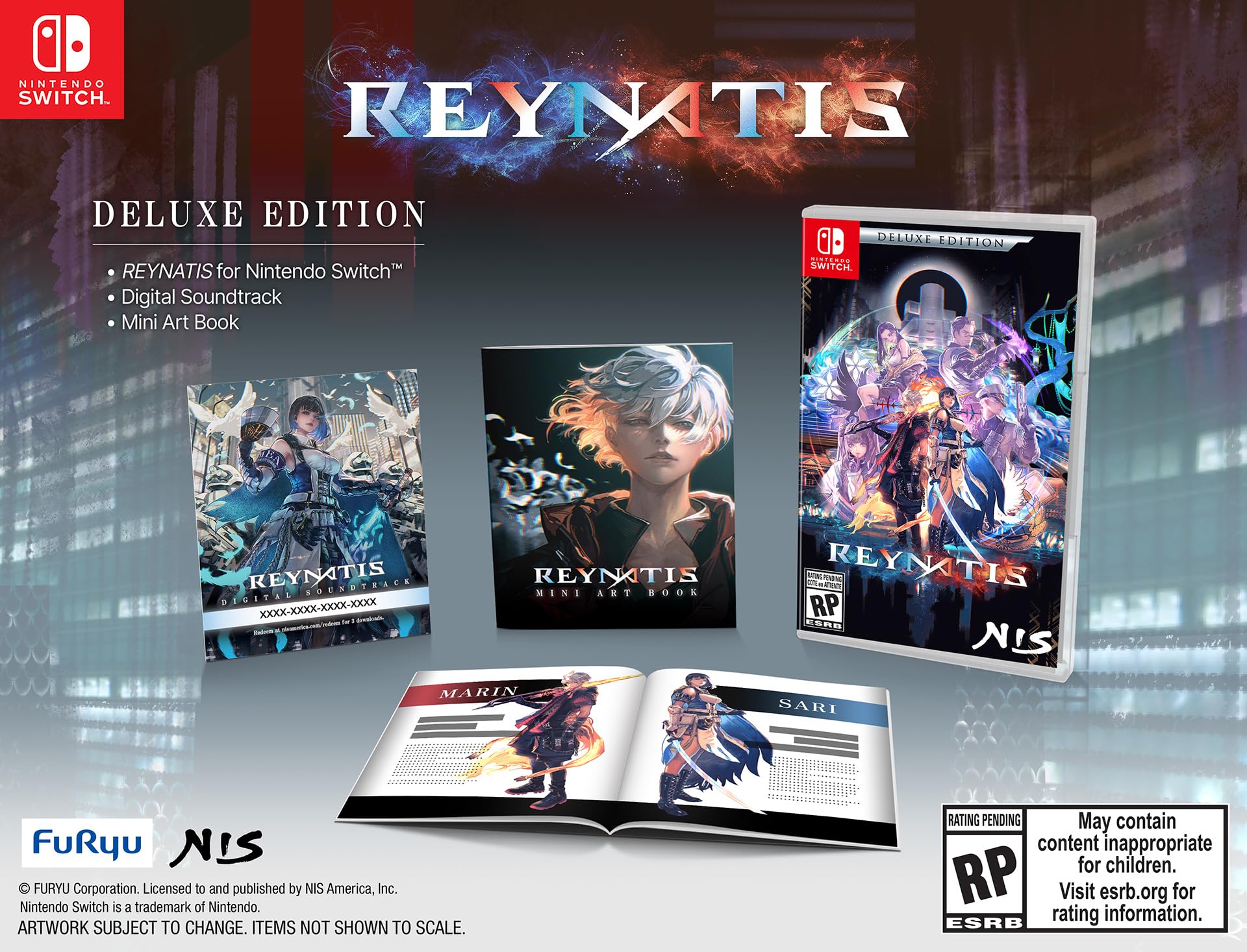 REYNATIS: Deluxe Edition - (NSW) Nintendo Switch Video Games NIS America   