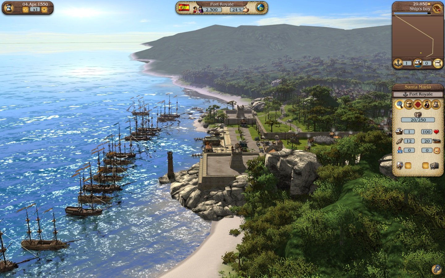 Port Royale 3: Pirates & Merchants - Xbox 360***
