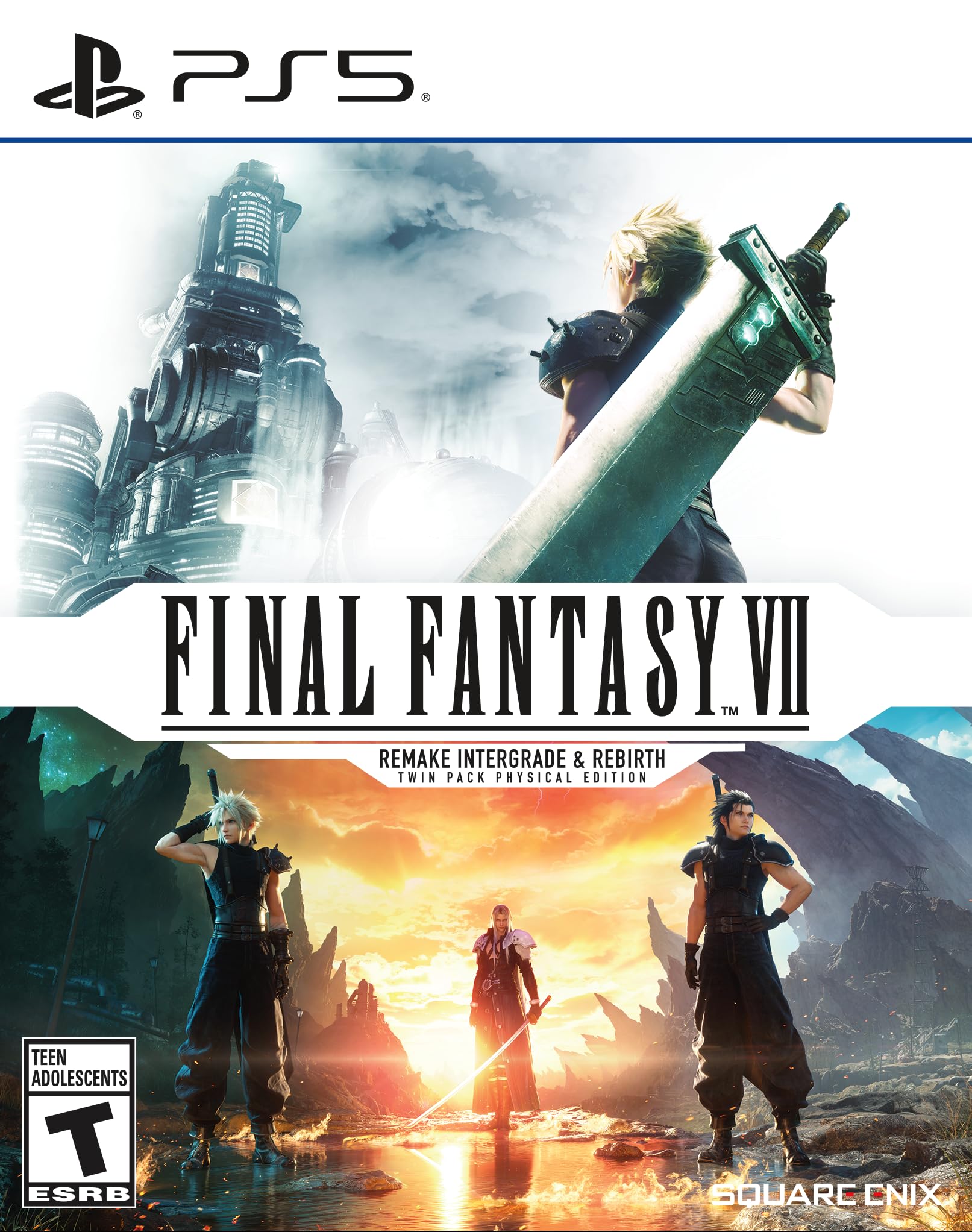 Final Fantasy VII Remake Intergrade & Rebirth (Twin Pack Physical Edition) - (PS5) PlayStation 5