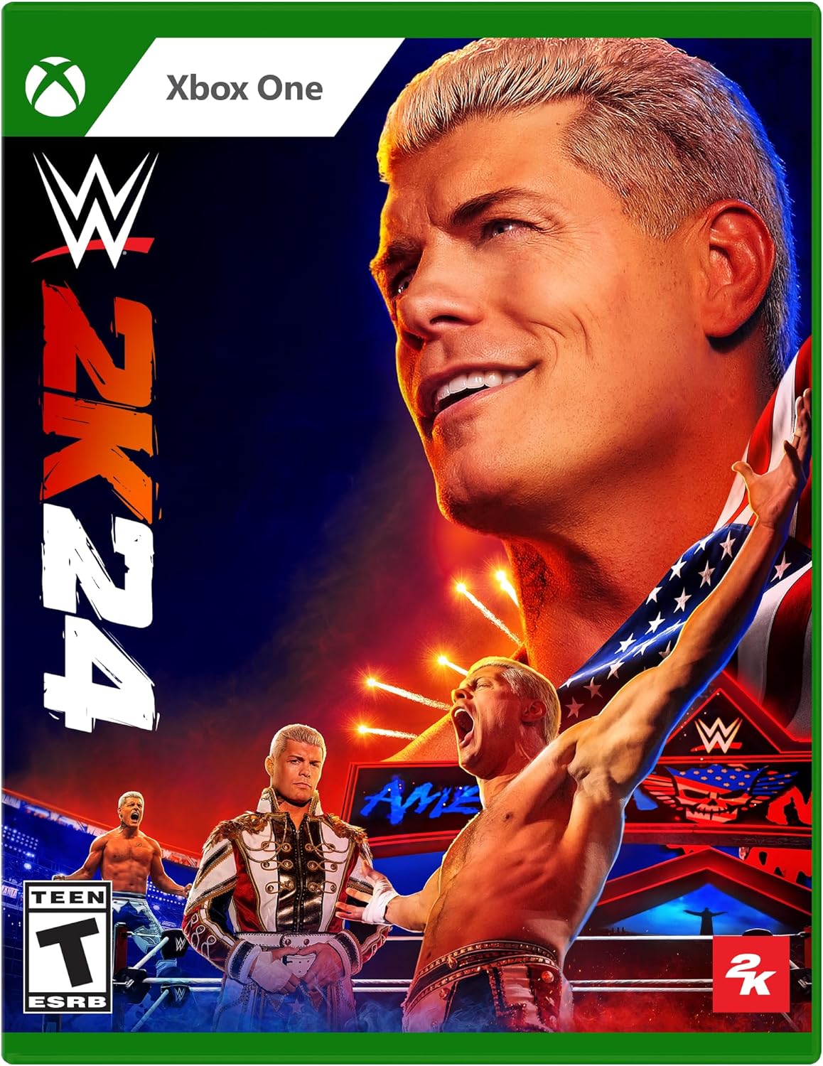 WWE 2K24 - (XB1) Xbox One Video Games 2K Games   