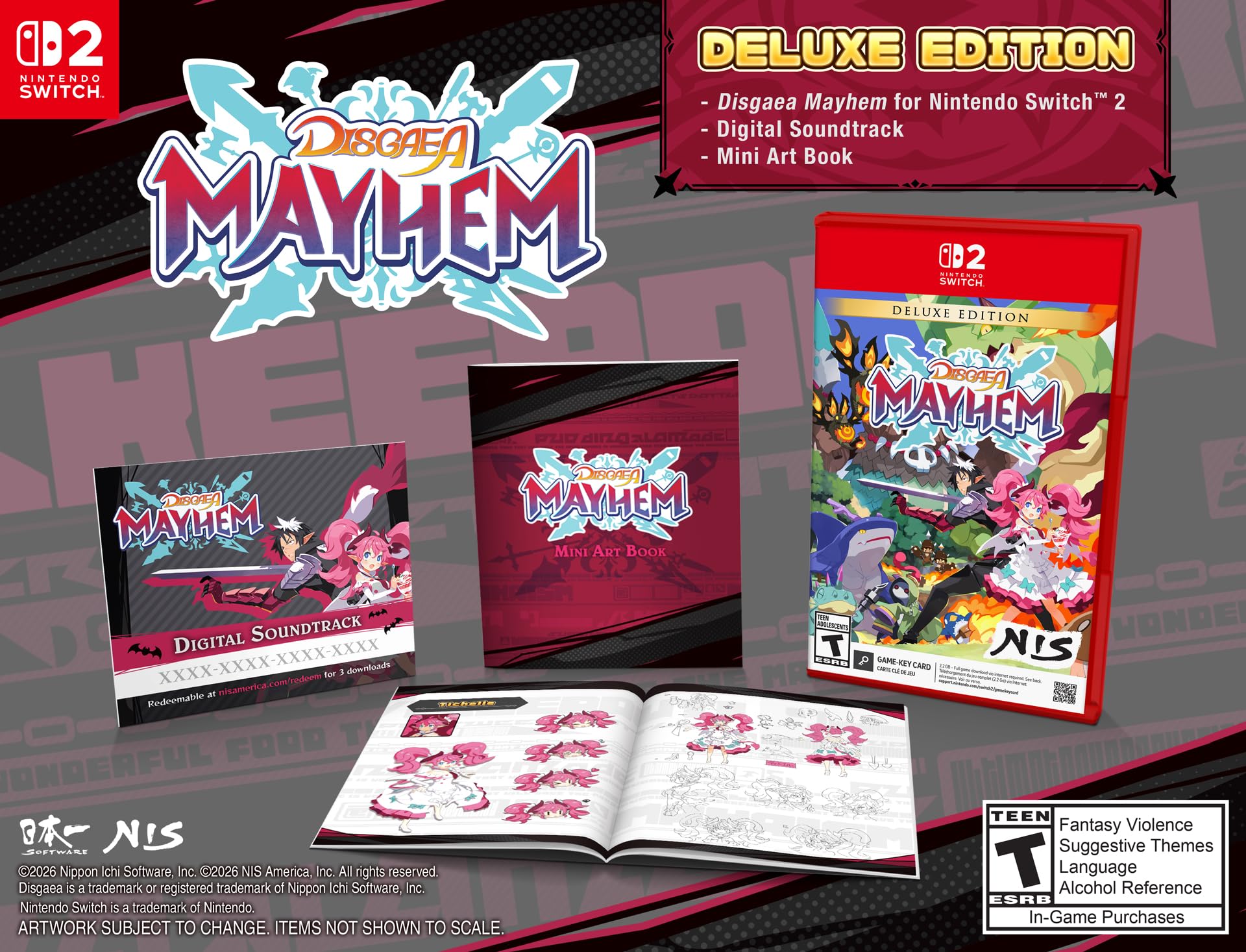 Disgaea Mayhem (Deluxe Edition) - (NS2) Nintendo Switch 2 Video Games NIS America