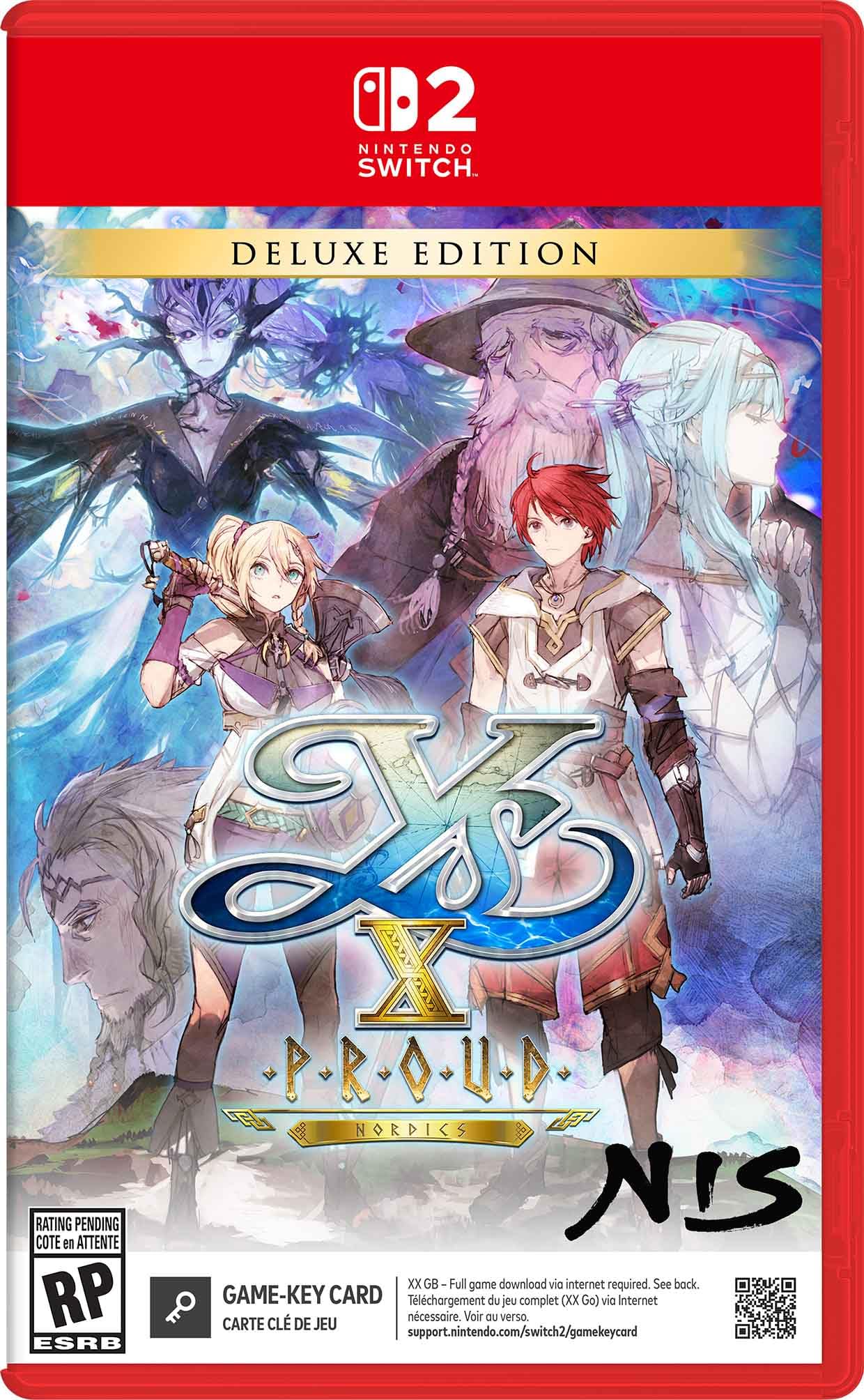 Ys X: Proud Nordics (Deluxe Edition) - (NS2) Nintendo Switch 2