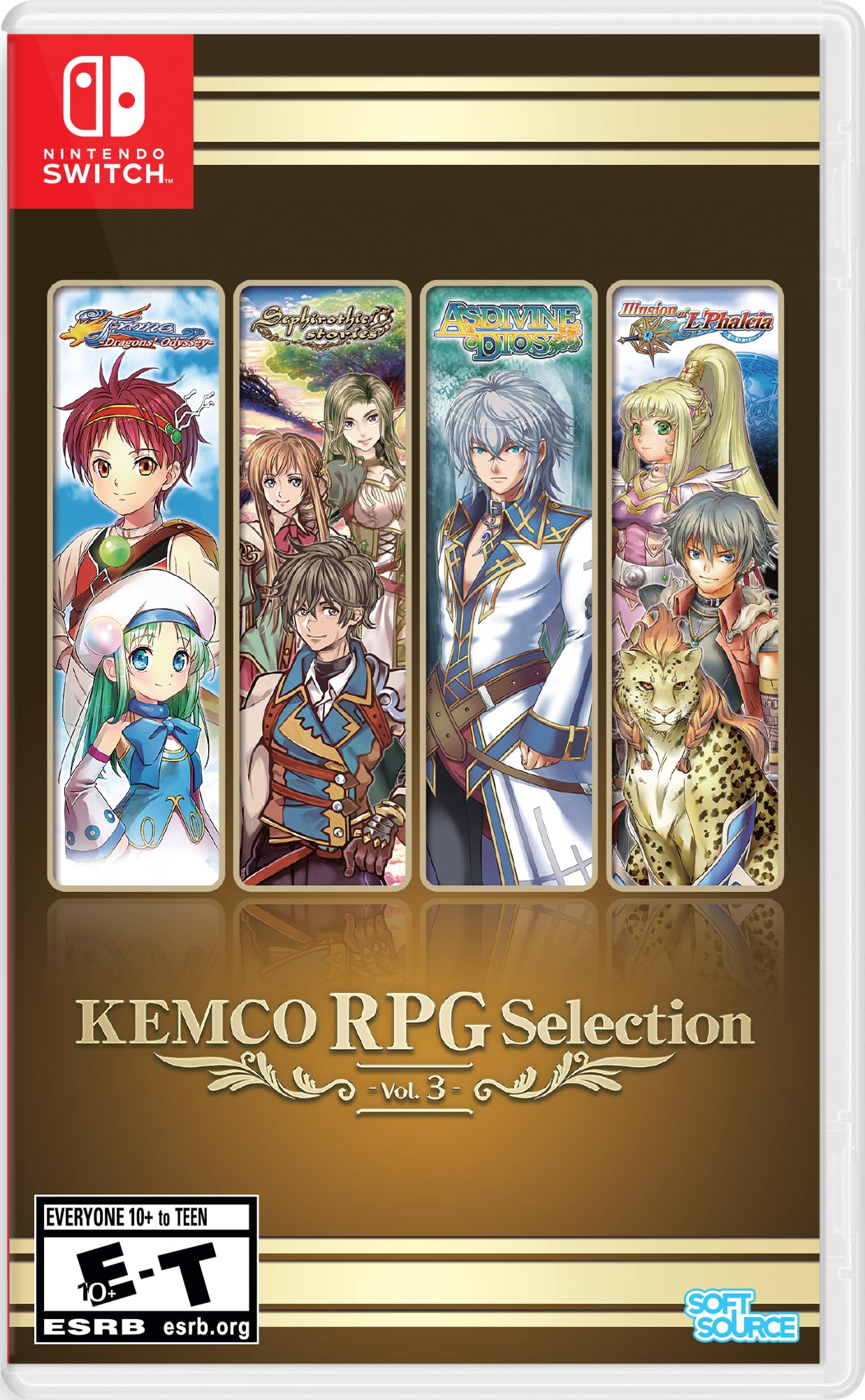 KEMCO RPG Selection Vol. 3 - (NSW) Nintendo Switch Video Games Soft Source