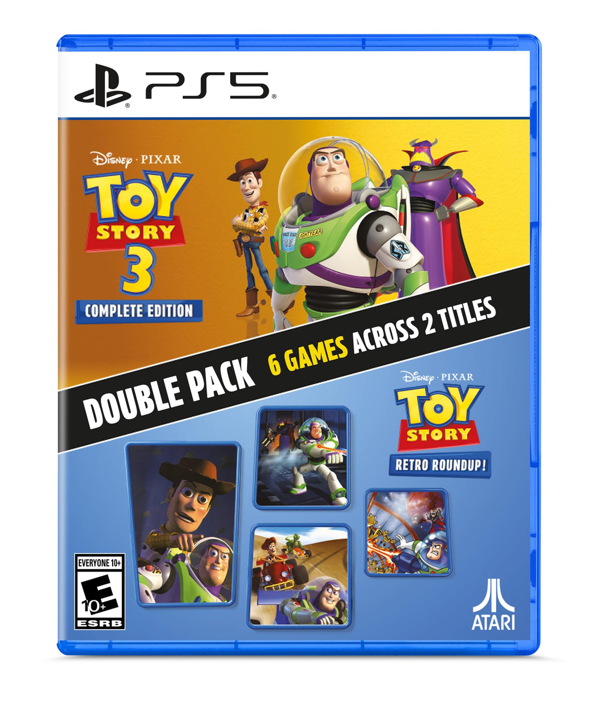 Toy Story: Retro Roundup! + Toy Story 3 Complete Edition Double Pack - (PS5) PlayStation 5