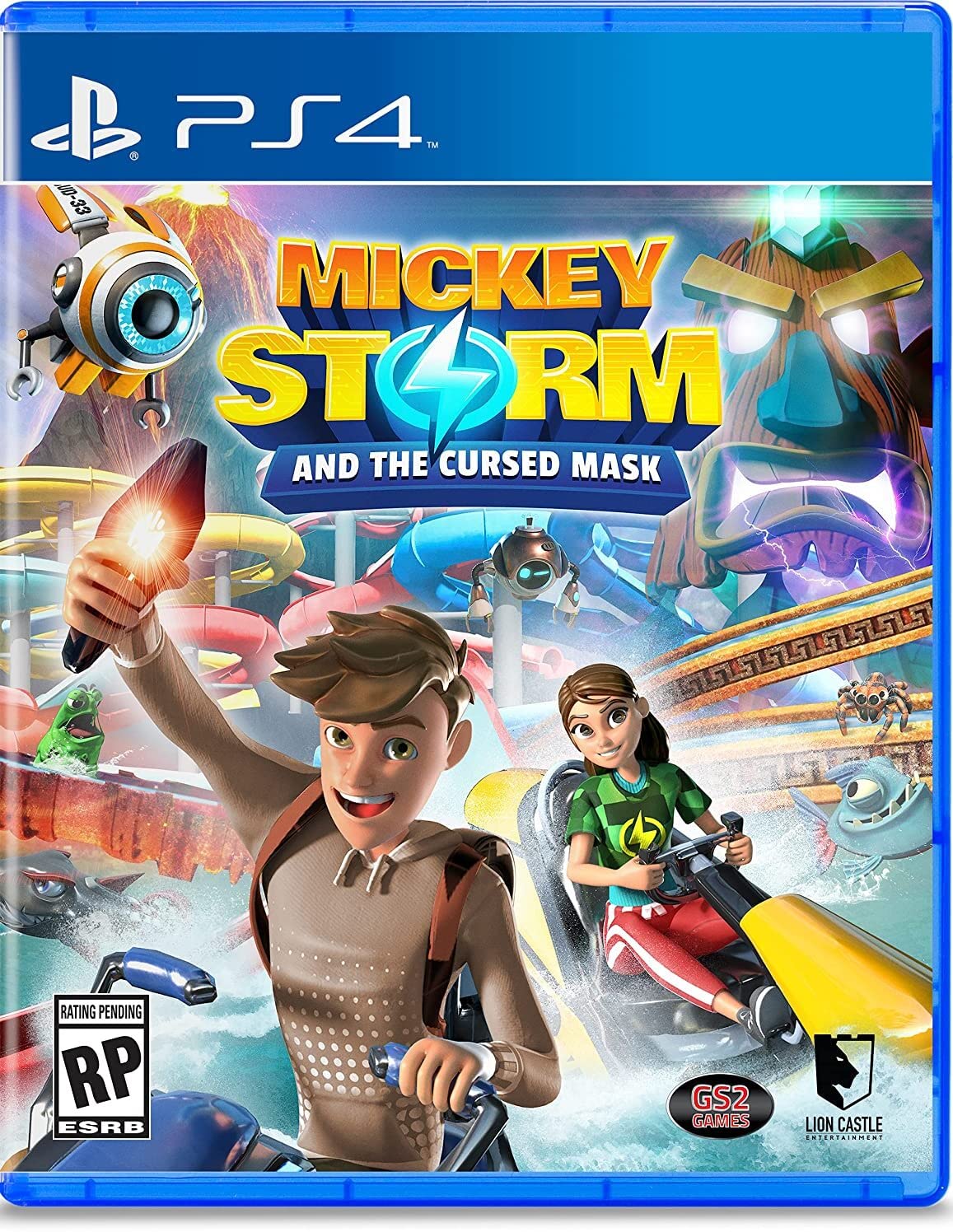 Mickey Storm and the Cursed Mask - PlayStation 4 [Pre-Owned] Video Games Nintendo