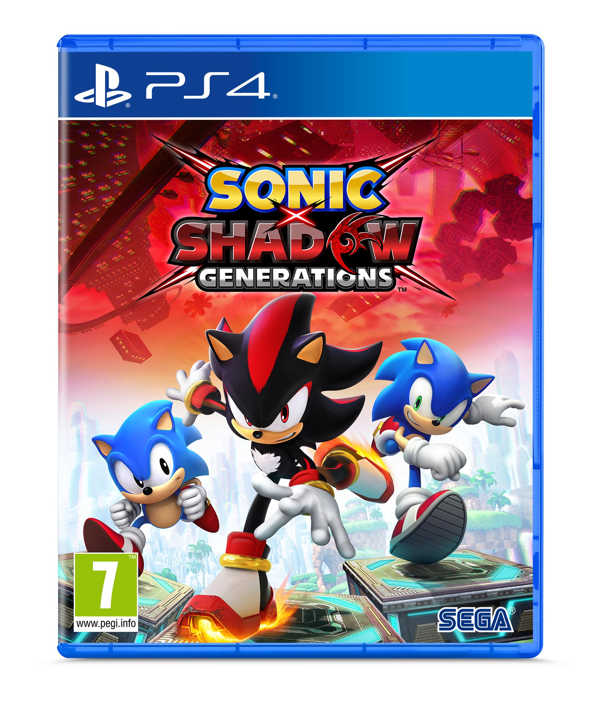 Sonic x Shadow Generations (Day One Edition) - (PS4) PlayStation 4 (European Import) Video Games SEGA