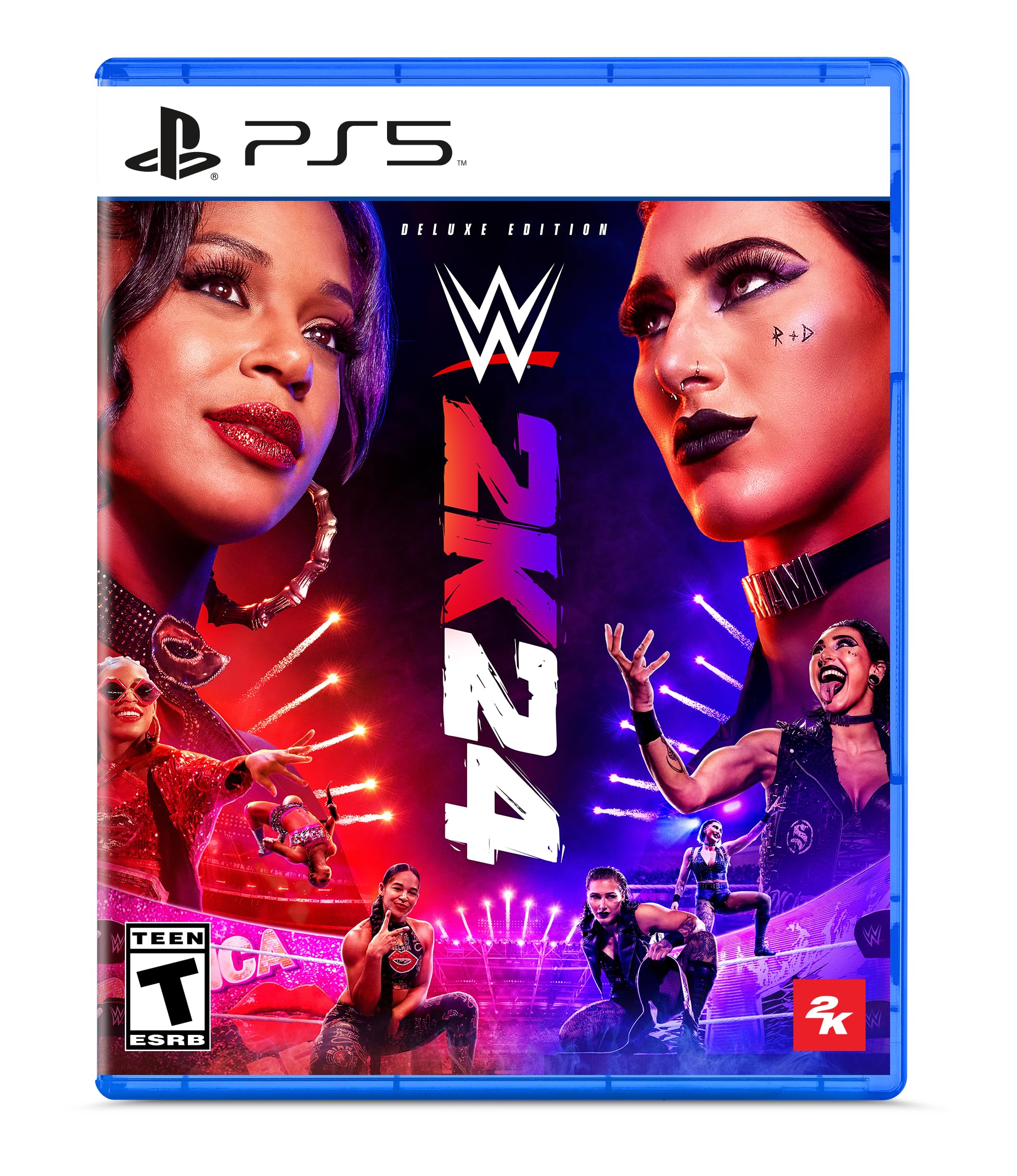 WWE 2K24 (Deluxe Edition) - (PS5) PlayStation 5 Video Games 2K