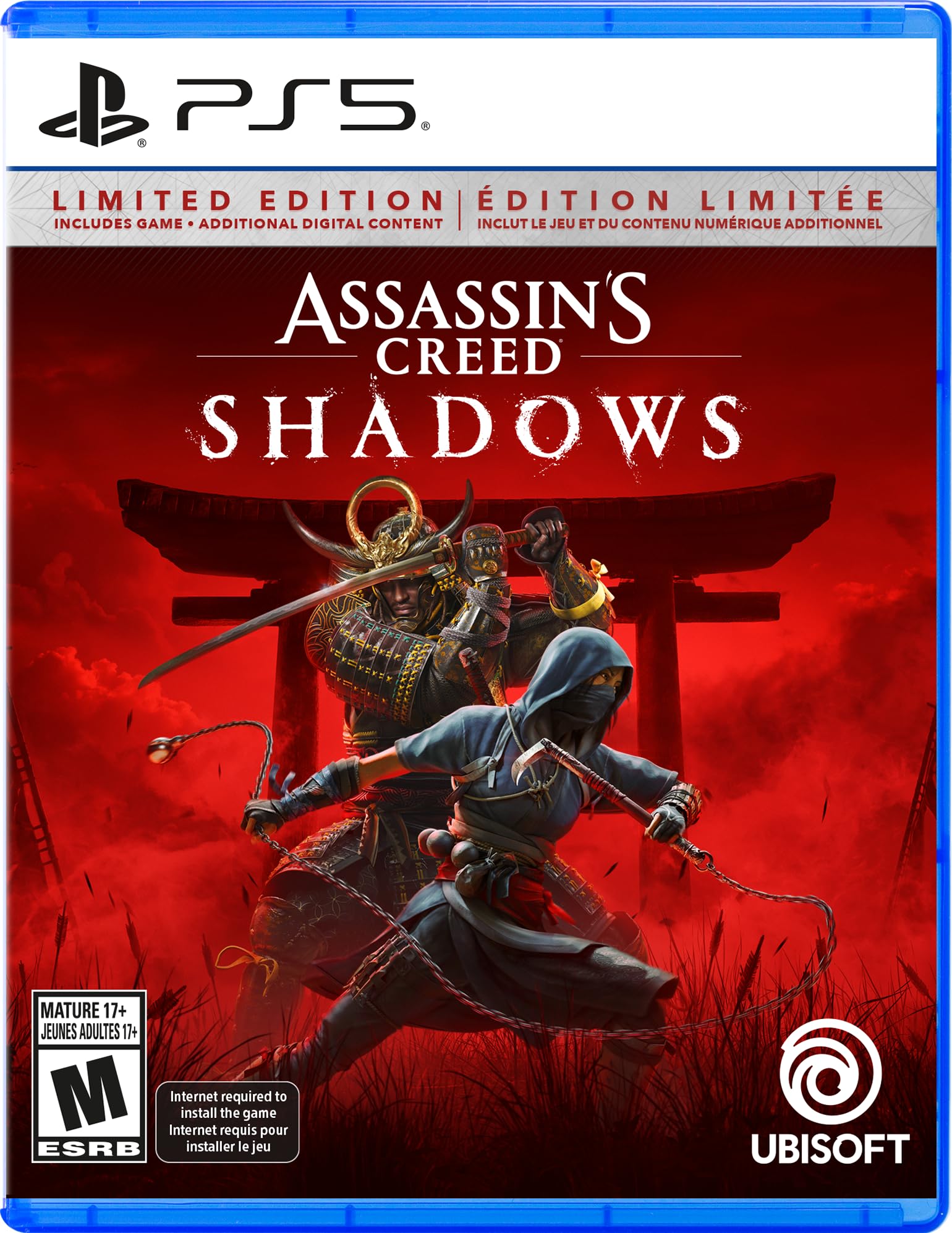 Assassin’s Creed Shadows (Limited Edition) - (PS5) PlayStation 5 Video Games Ubisoft
