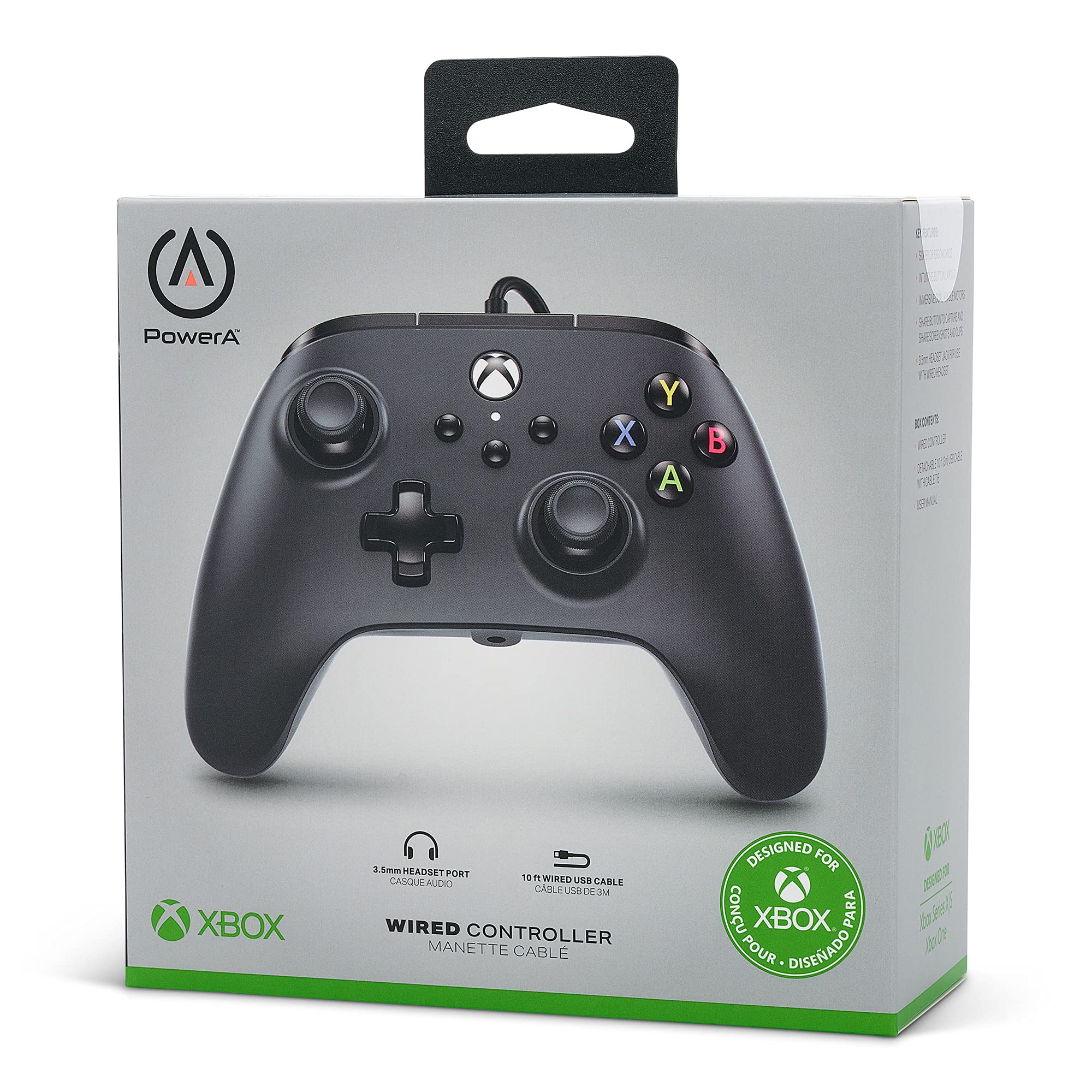 PowerA Xbox Series X Wired Controller (Black) - (XSX) Xbox Series X Accessories PowerA   