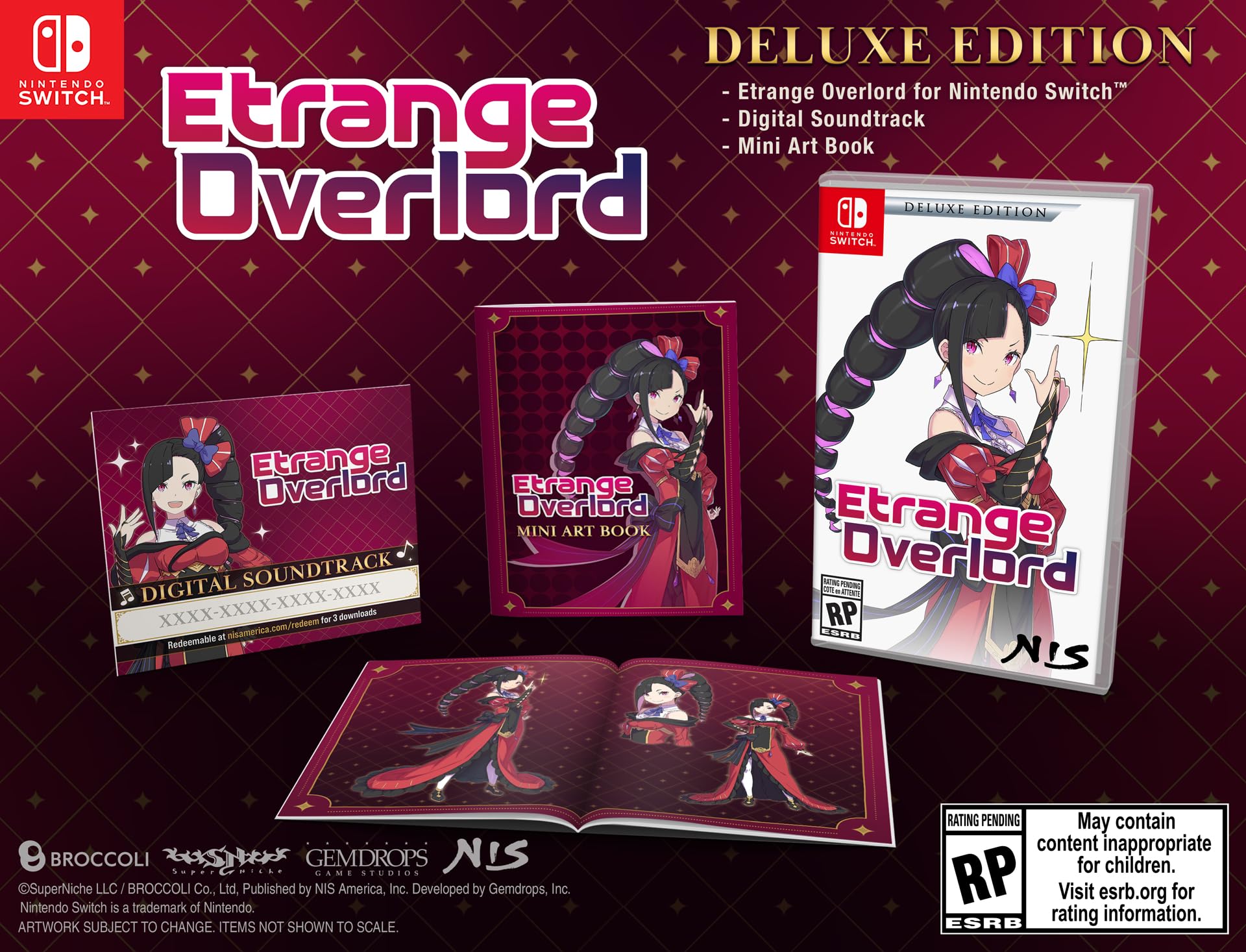 Etrange Overlord (Deluxe Edition) - (NSW) Nintendo Switch Video Games NIS America