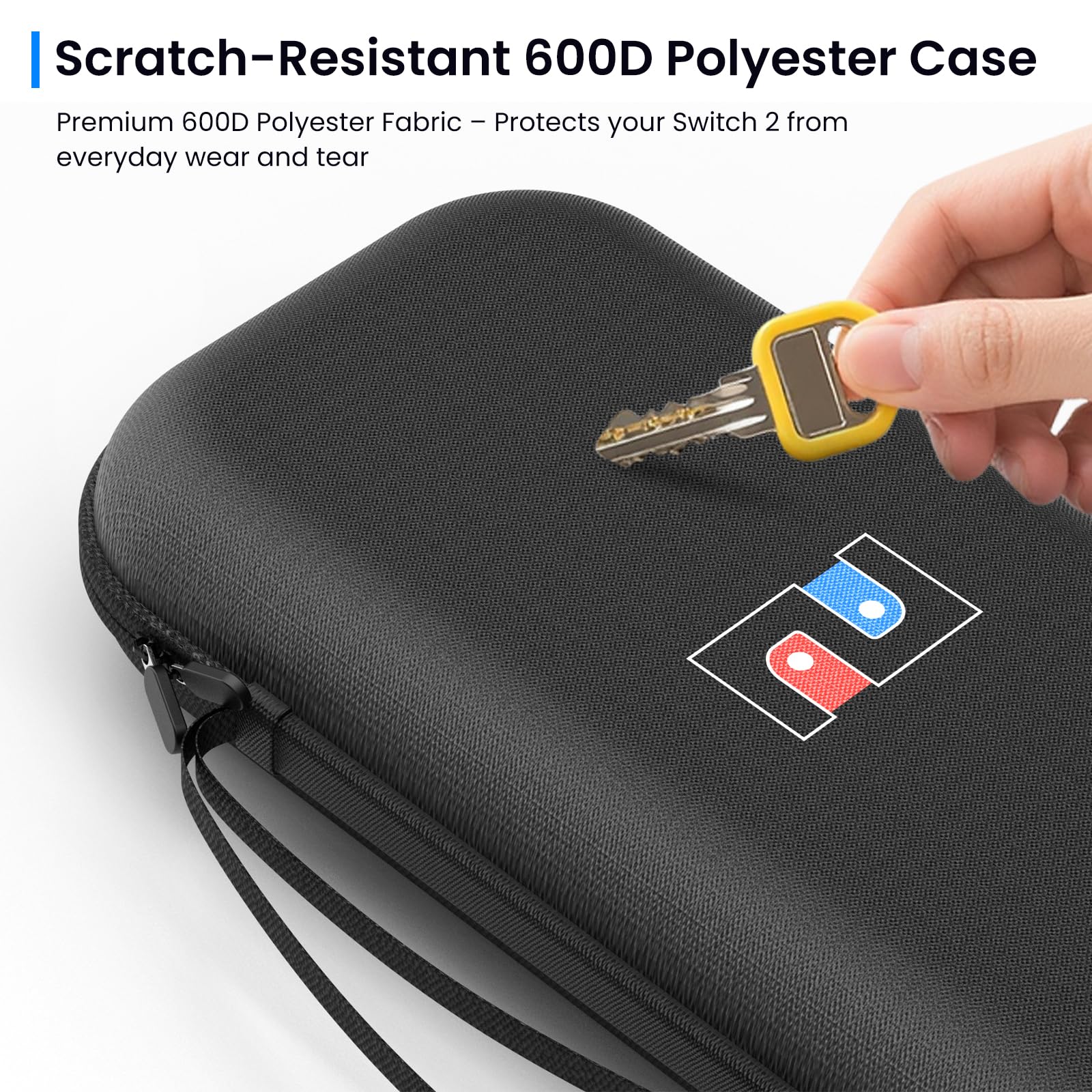 DIGIROOT Nintendo Switch 2 Travel Carrying Case Hard Shell Protective (Black) - (NS2) Nintendo Switch 2 ACCESSORIES DIGIROOT
