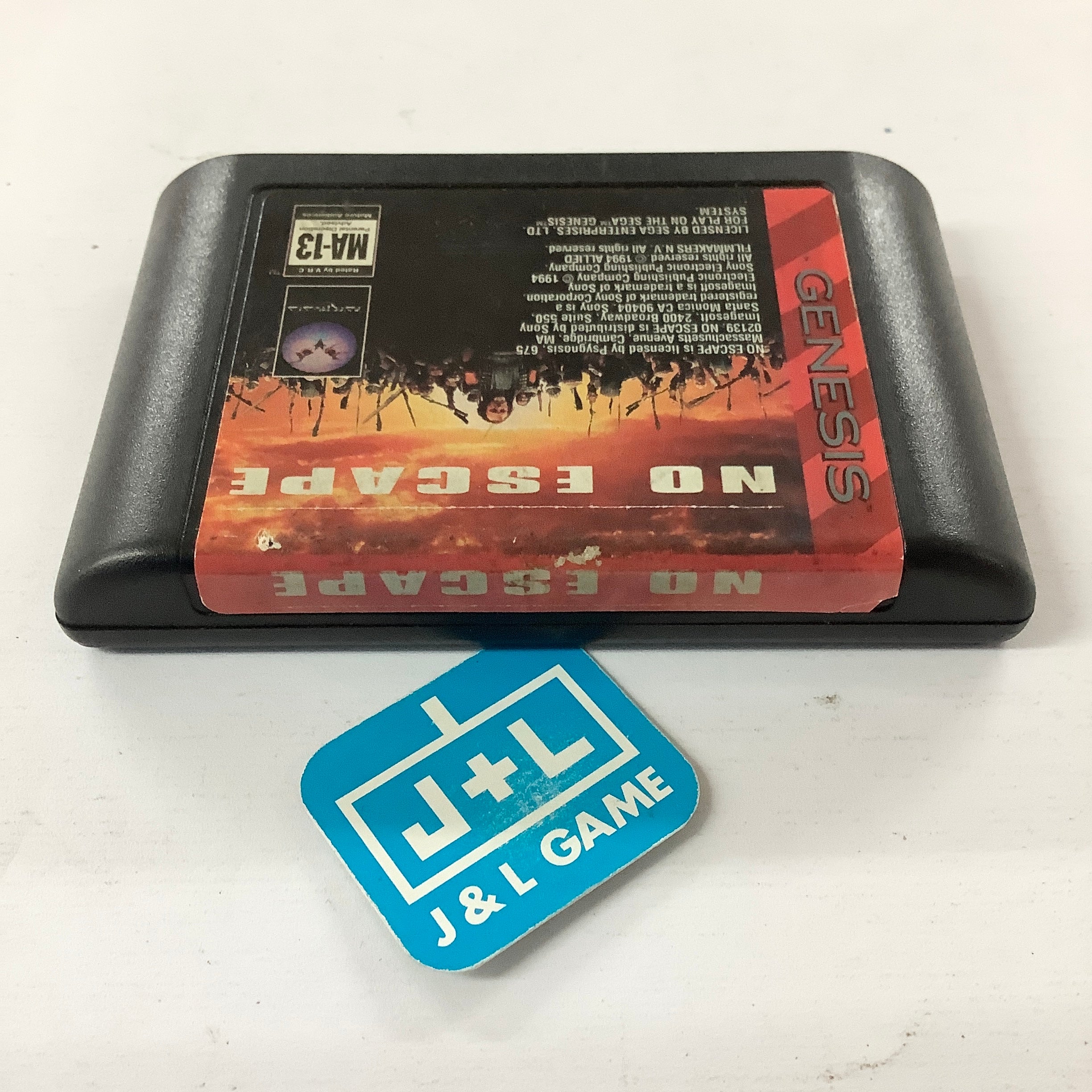No Escape - (SG) SEGA Genesis  [Pre-Owned] Video Games Psygnosis   