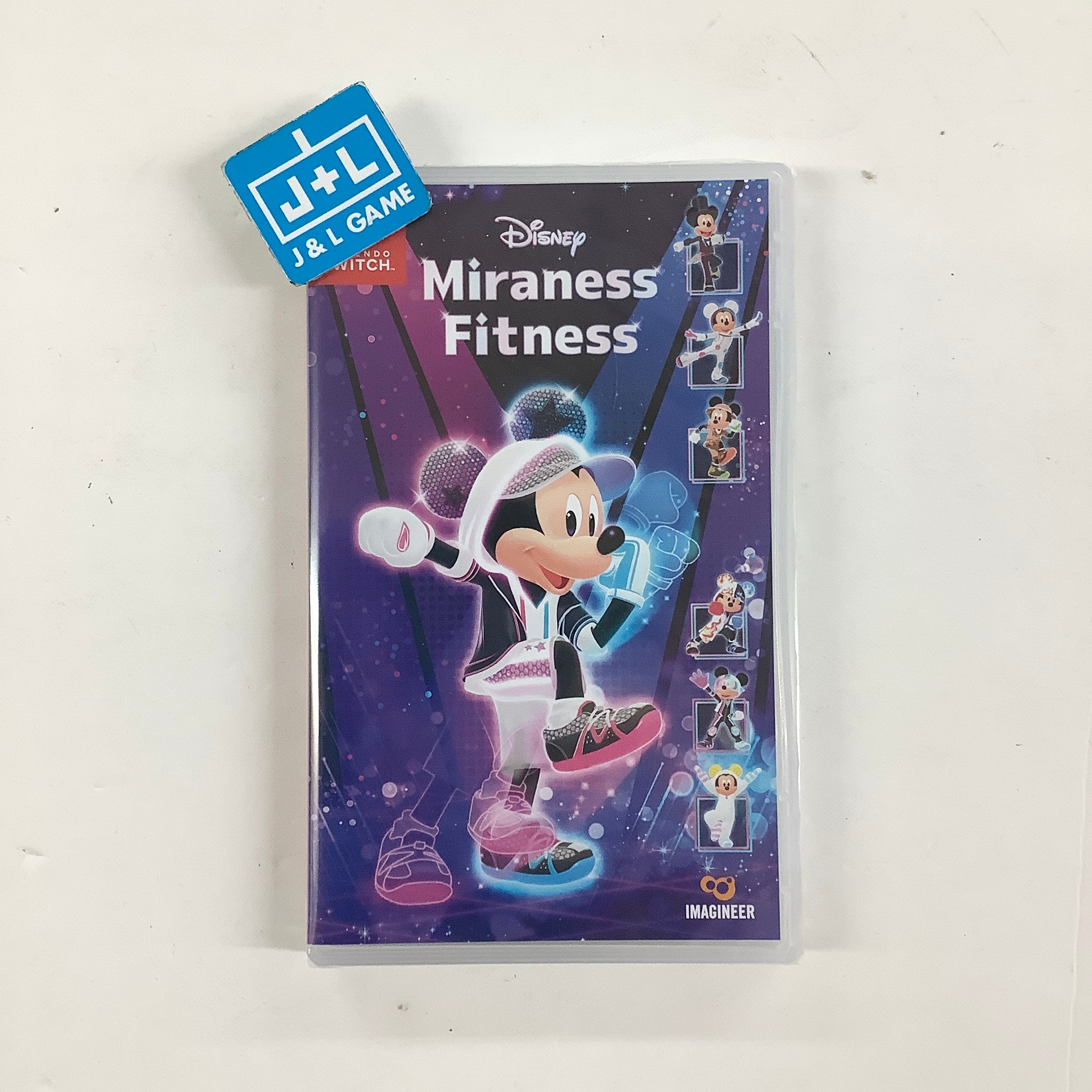 Disney Miraness Fitness (English Subtitle) - (NSW) Nintendo Switch (Japanese Import) Video Games Imagineer