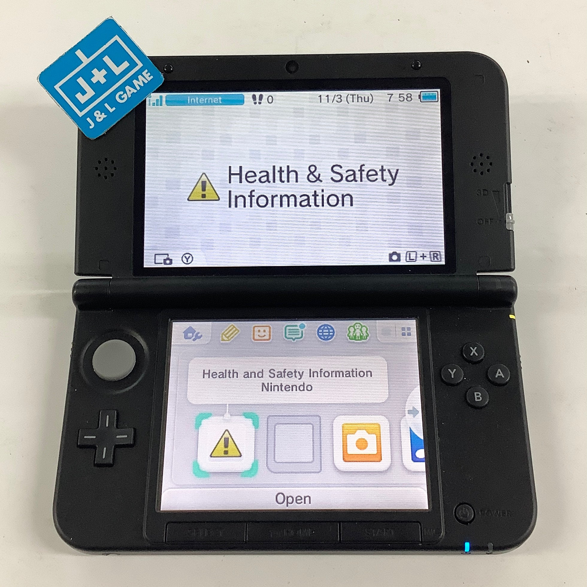 Nintendo 3DS XL ConsoleL (Silver Mario & Luigi) - Nintendo 3DS [Pre-Owned] Consoles Nintendo