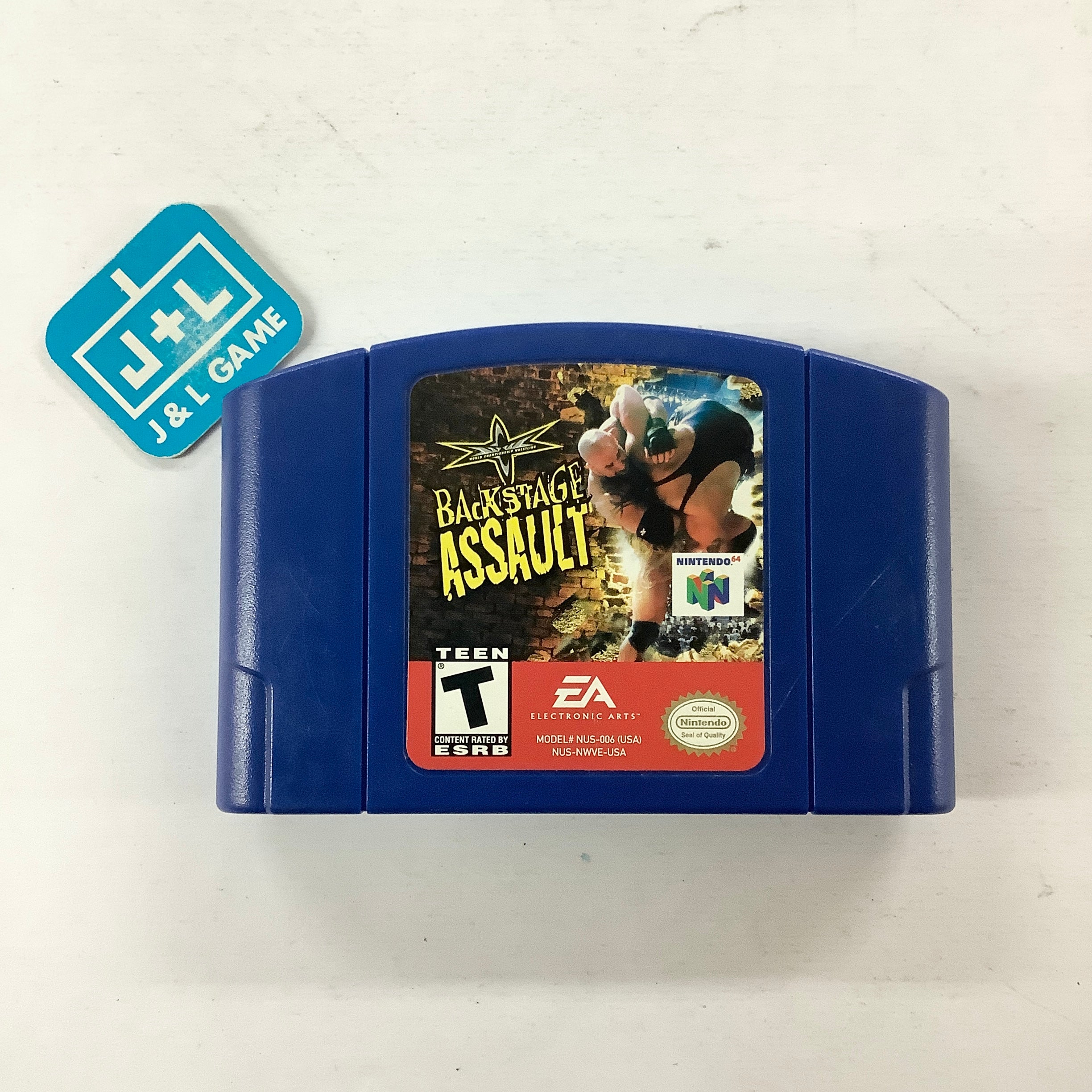 WCW Backstage Assault - (N64) Nintendo 64 [Pre-Owned] Video Games Electronic Arts   