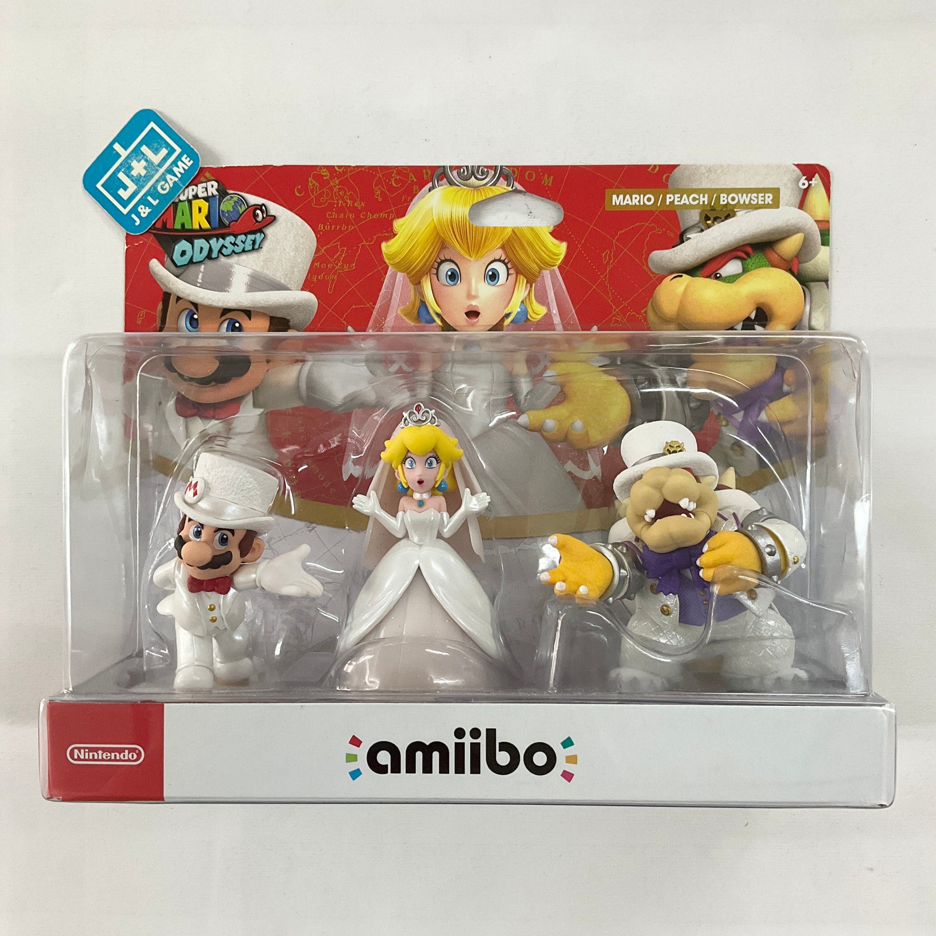 Mario Peach Bowser Wedding Set (Super Mario Odyssey