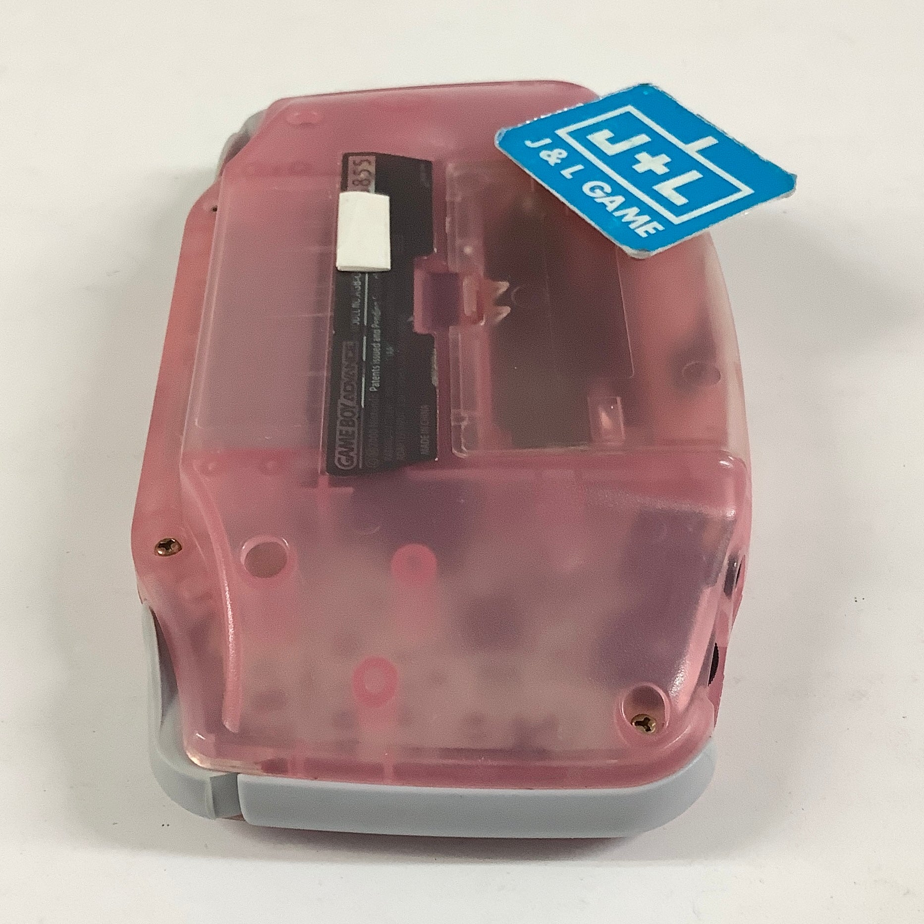 Nintendo Game Boy Advance Console (Clear Pink With Backlight) - (GBA) Game Boy Advance  [Pre-Owned] (Japanese Import)