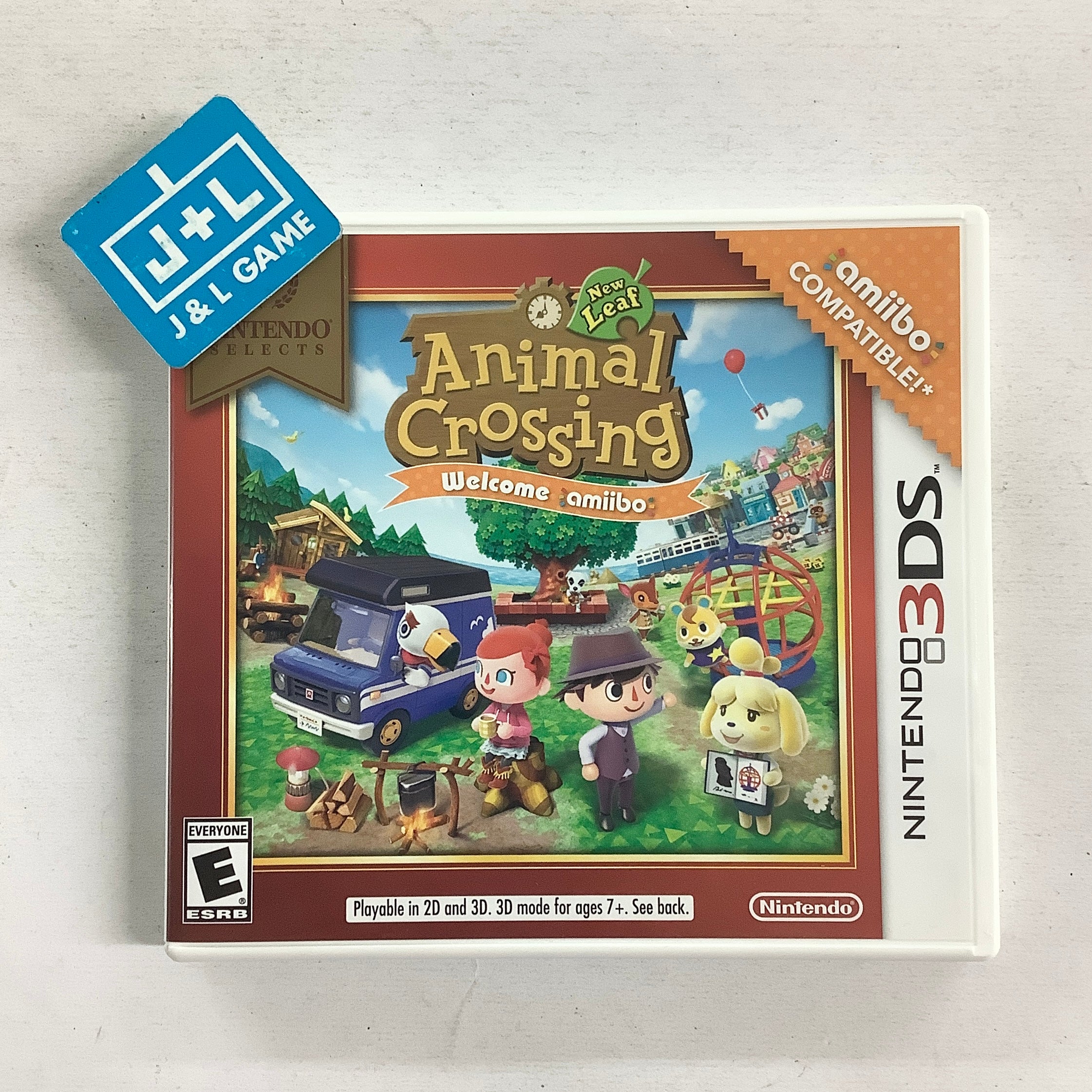 Animal Crossing New Leaf - Welcome Amiibo (Nintendo Selects) - Nintendo 3DS [Pre-Owned] Video Games Nintendo