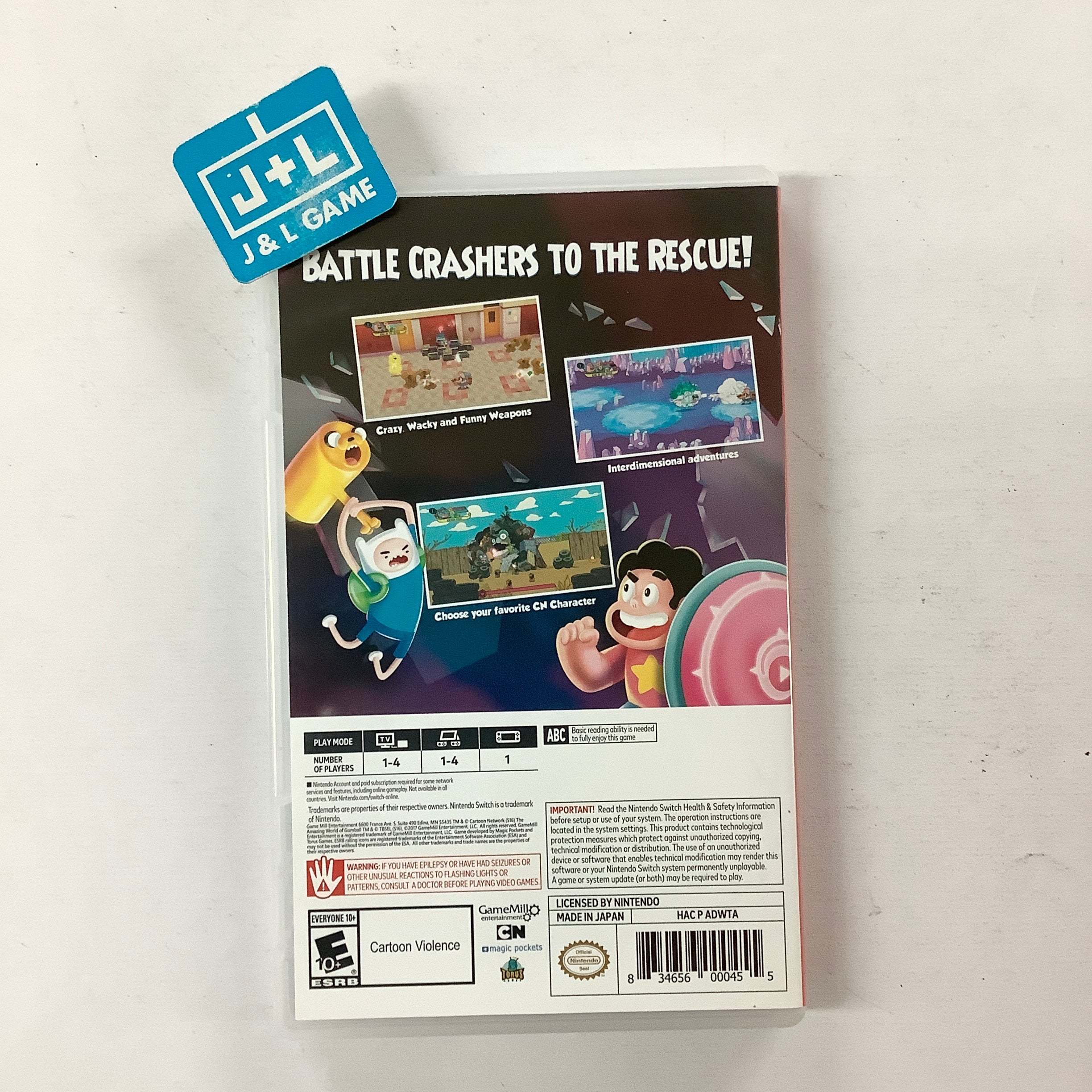Cartoon Network Battle Crashers - (NSW) Nintendo Switch [Pre-Owned] Video Games GameMill Entertainment   