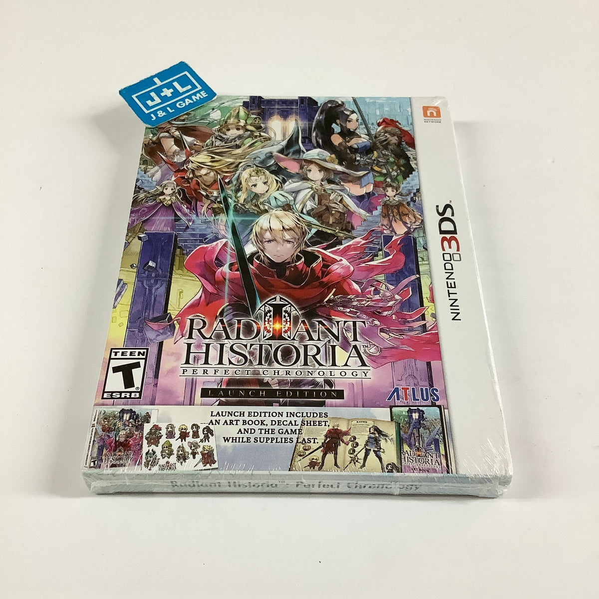 Radiant Historia: Perfect Chronology (Launch Edition) - Nintendo 3DS Video Games Atlus