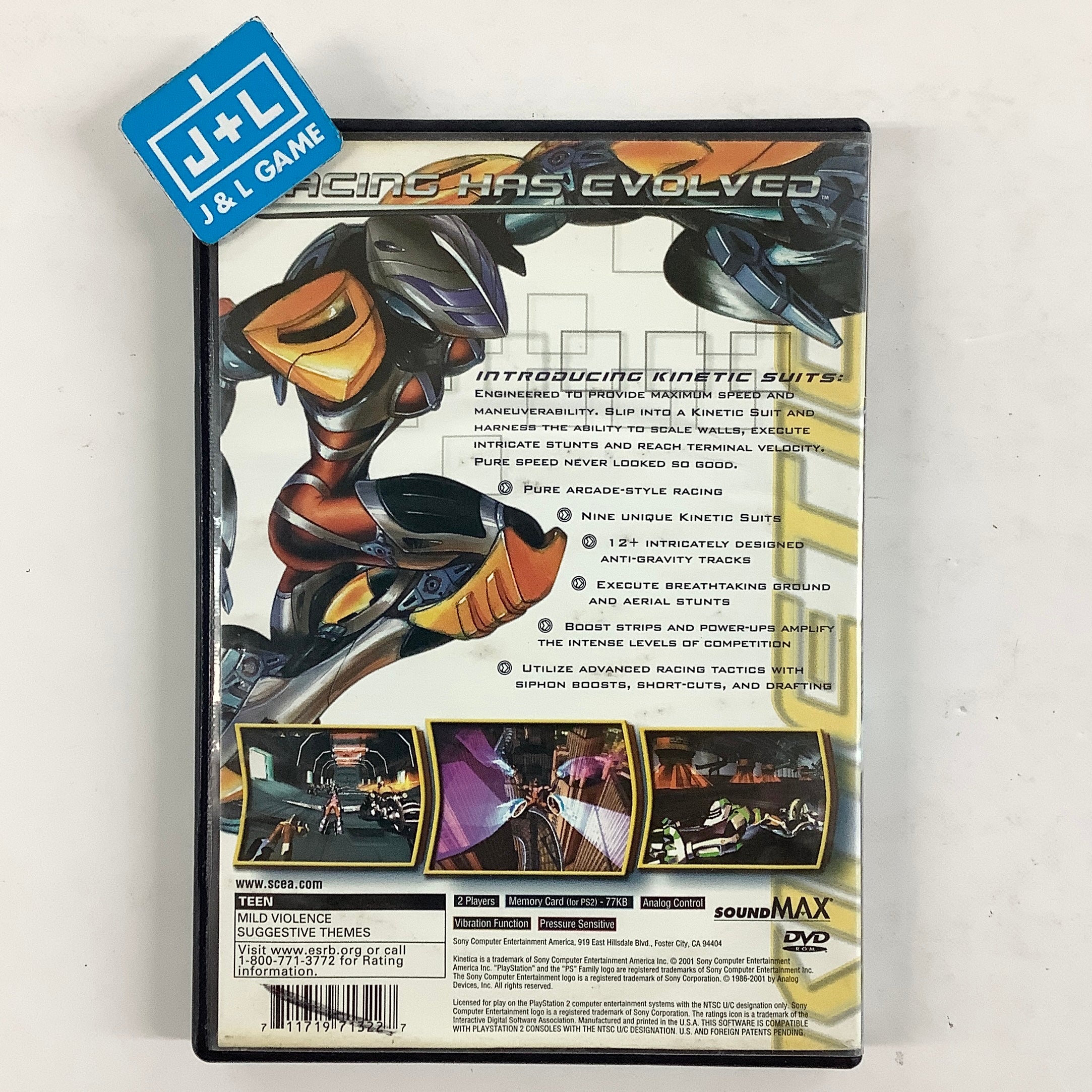 Kinetica - (PS2) PlayStation 2 [Pre-Owned] Video Games Sony