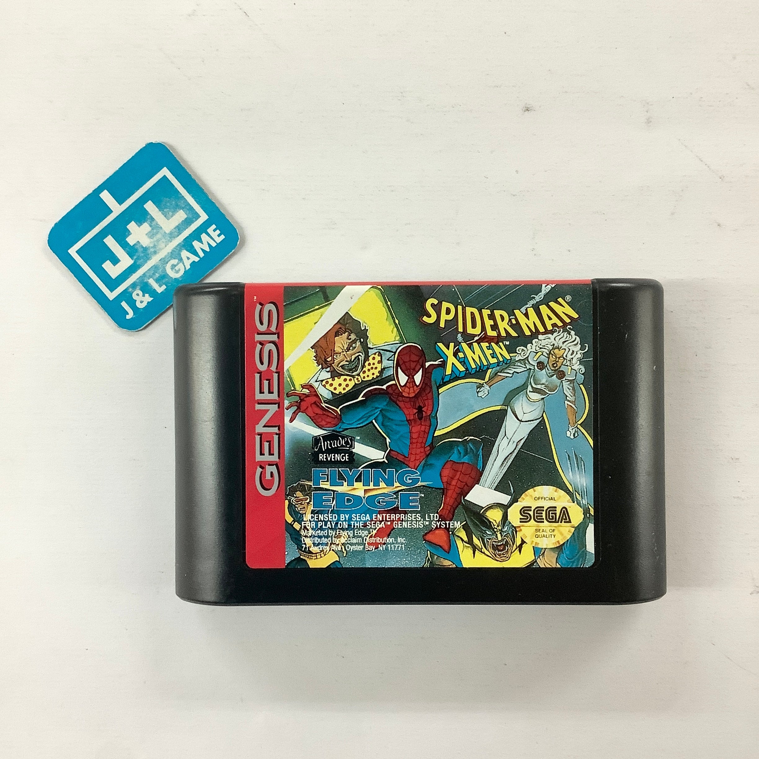 Spider-Man / X-Men: Arcade's Revenge - (SG) SEGA Genesis [Pre-Owned] Video Games Flying Edge   