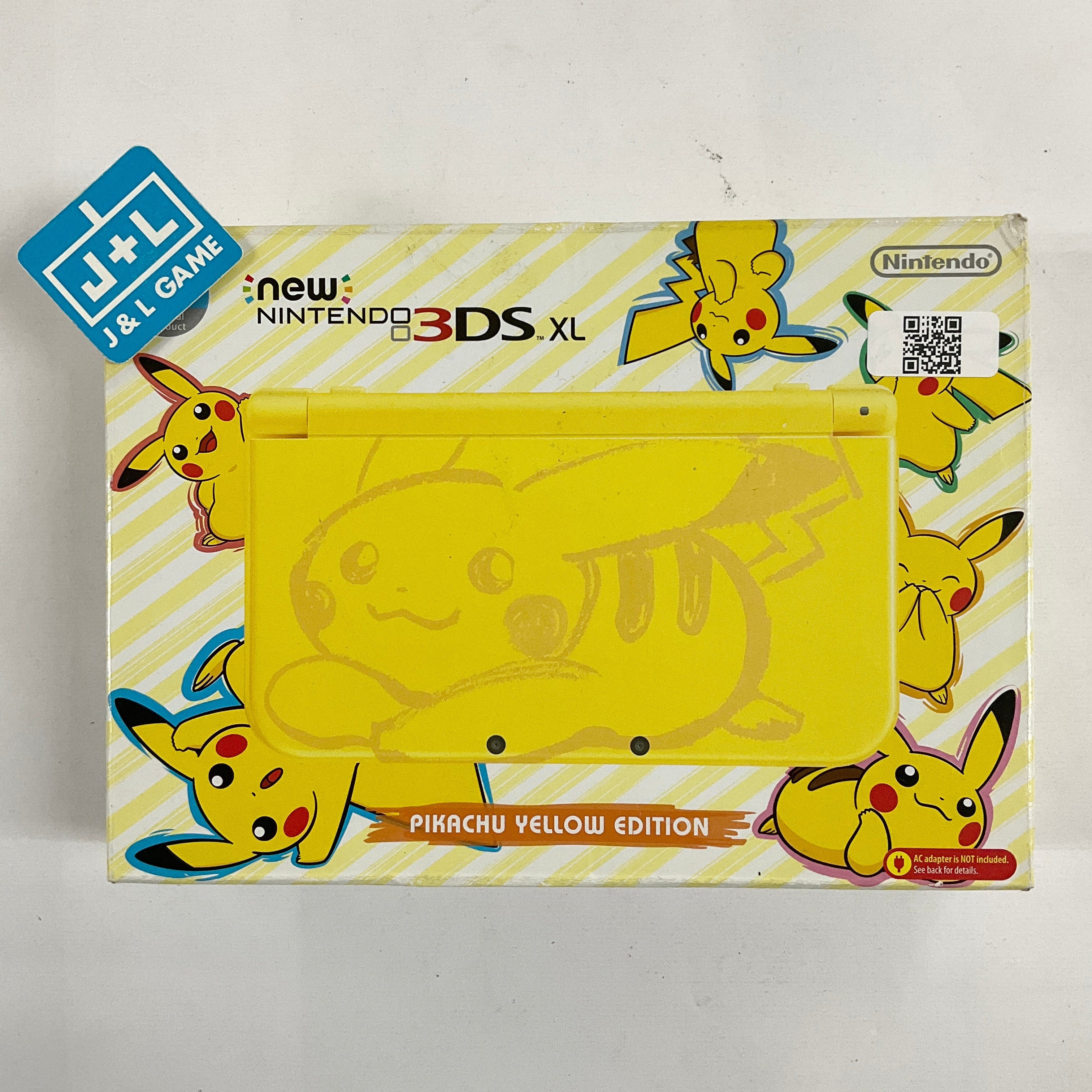 Nintendo New 3DS XL Console (Pikachu Yellow Edition) - Nintendo 3DS [Pre-Owned] Consoles Nintendo   