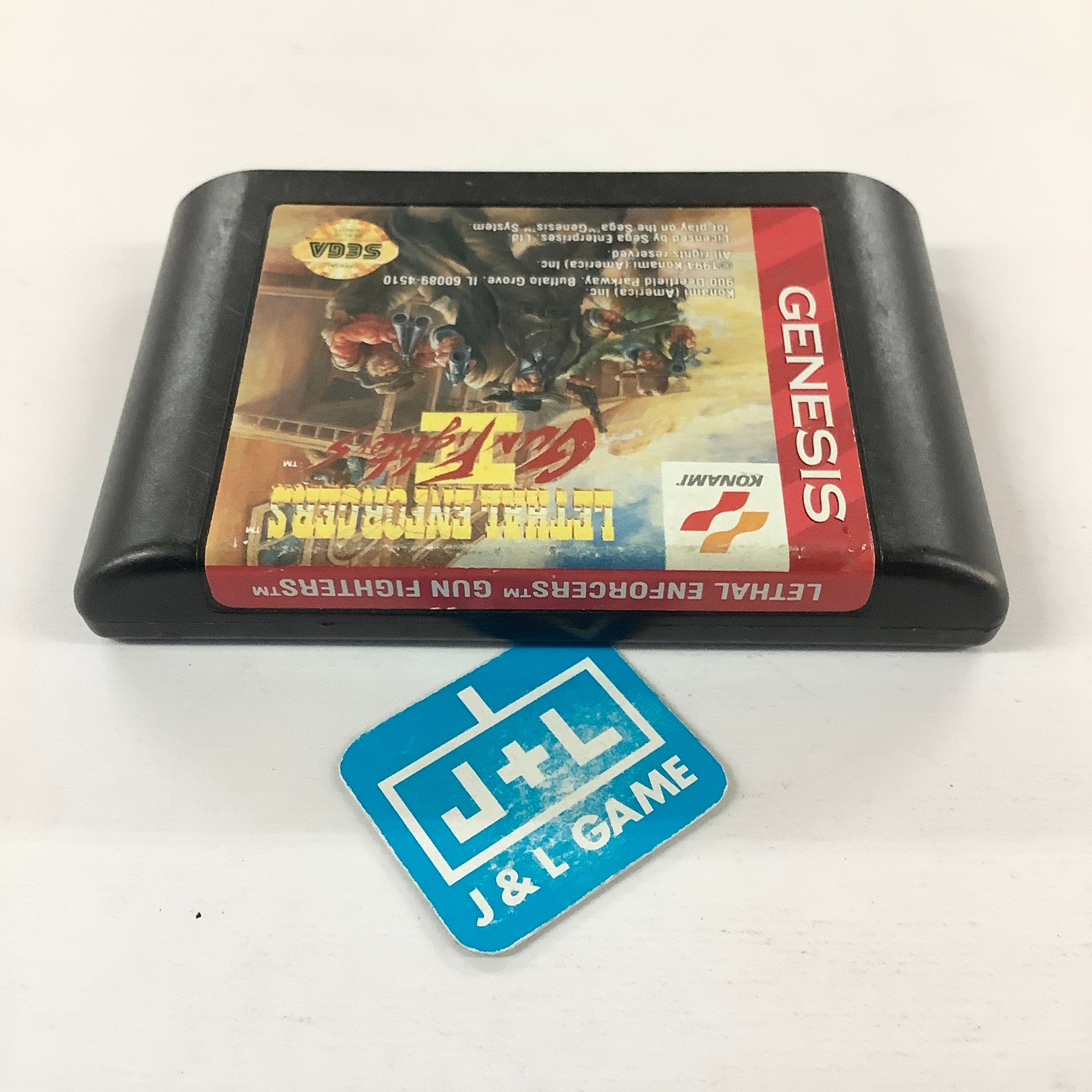 Lethal Enforcers II: Gun Fighters - (SG) SEGA Genesis [Pre-Owned